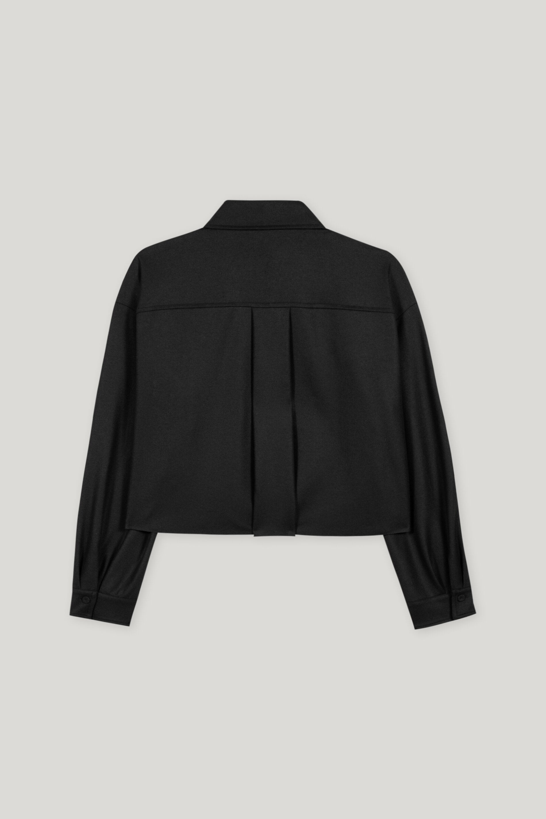 Flanell-Hemd - deep black - Standard | Artikel Rück