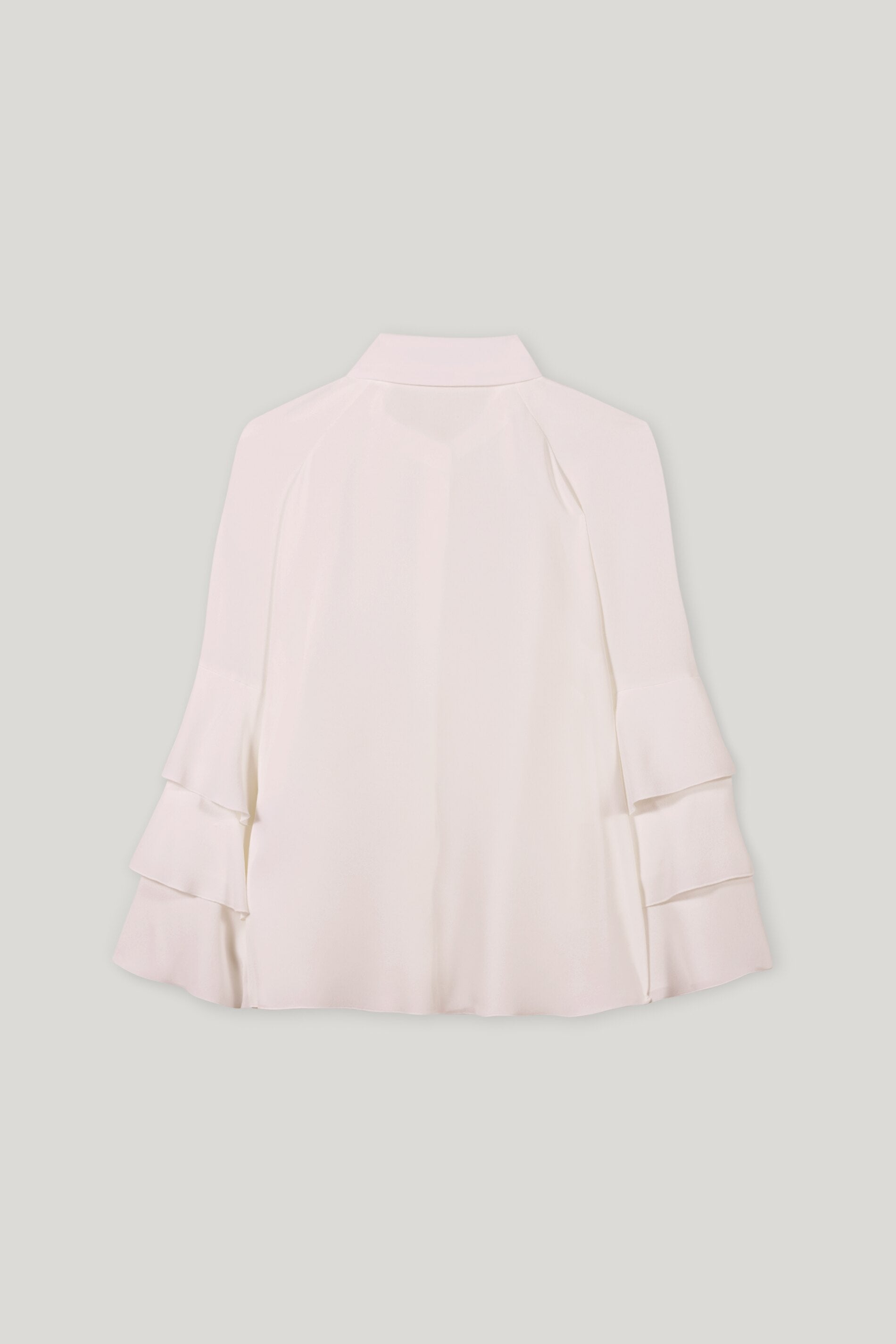 Bluse aus Seiden-Mix - creamy powder - Standard | Artikel Rück