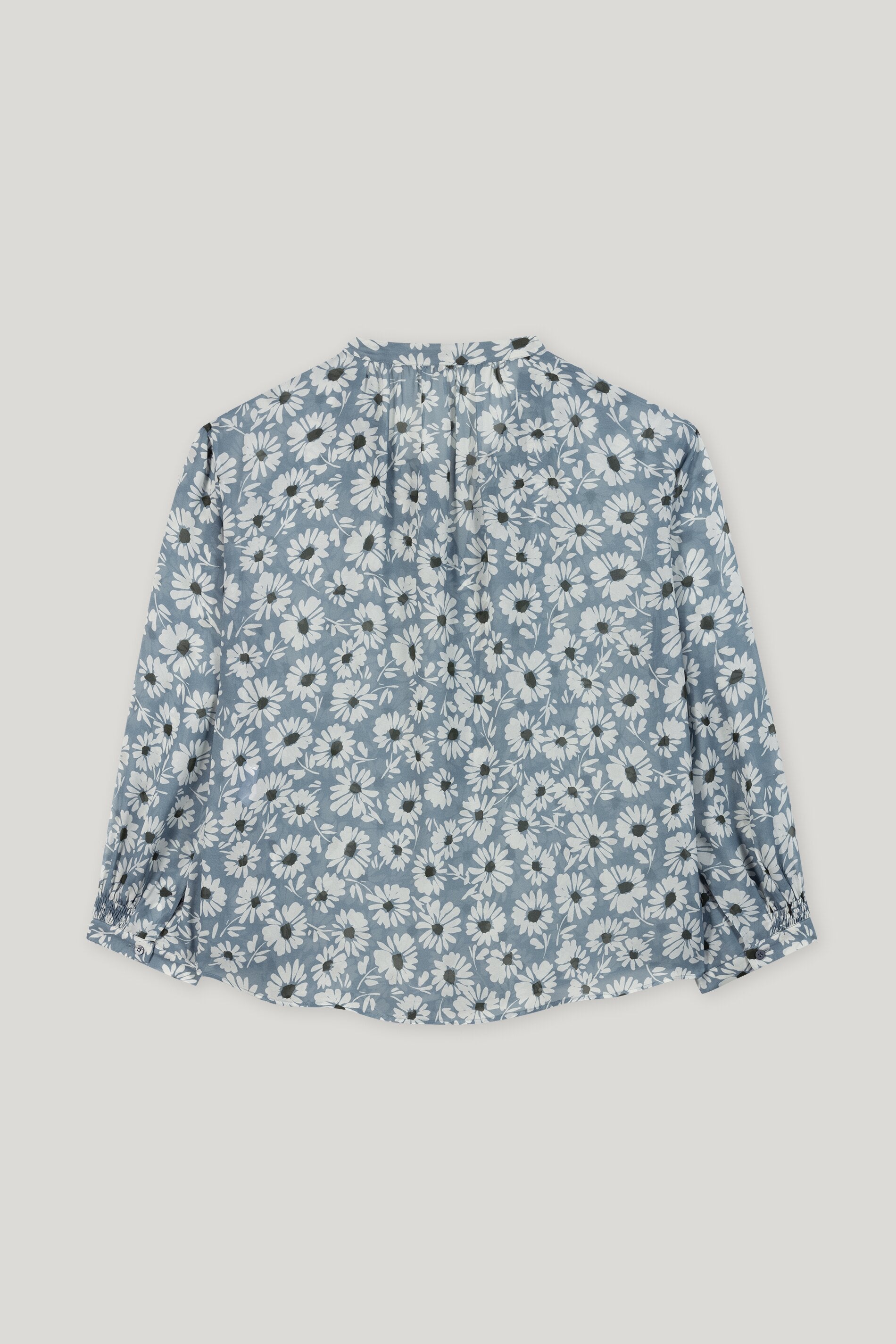 Bluse mit Smart-Flower-Print - multi - Standard | Artikel Rück