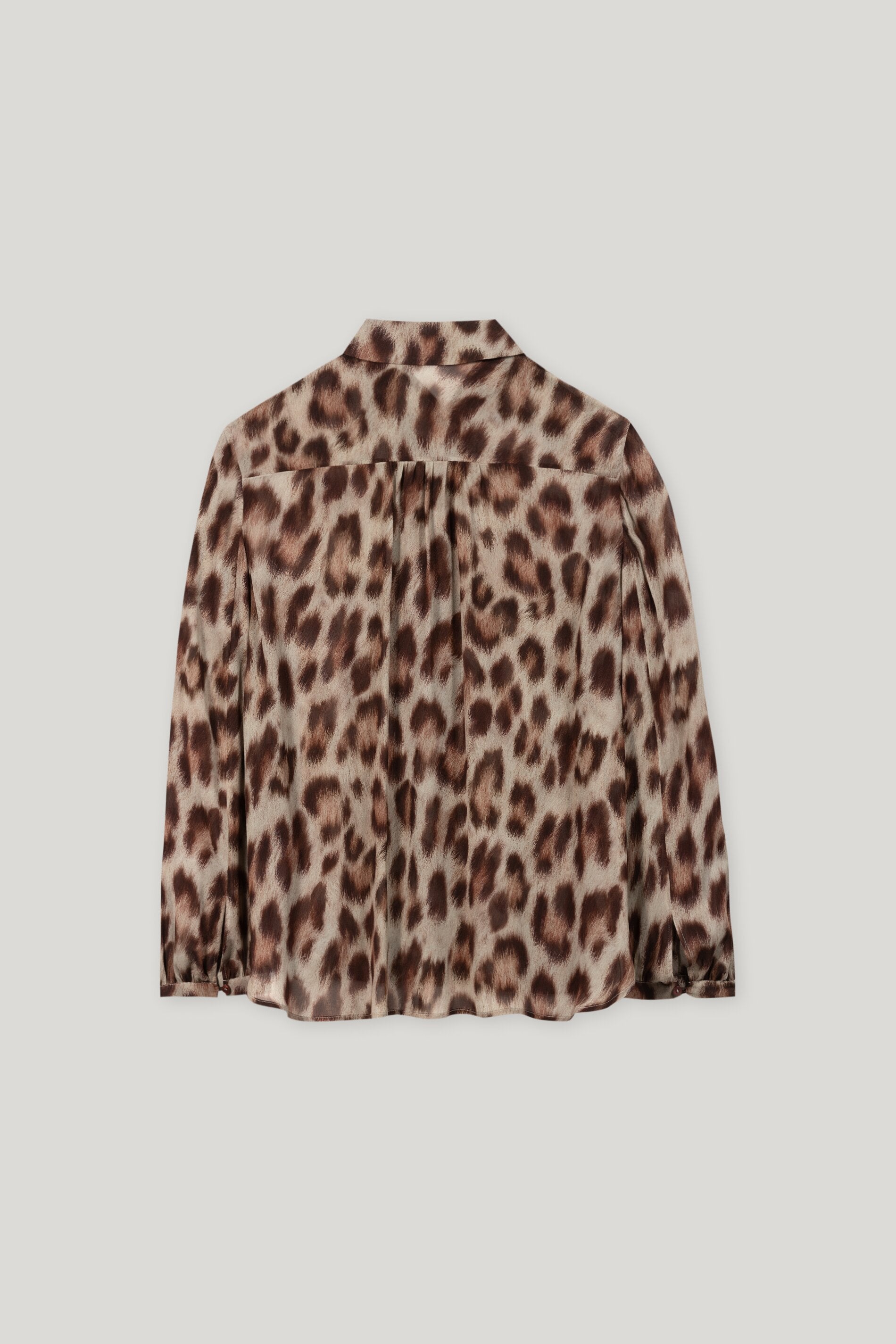 Hemdbluse mit Animal-Print - multi - Standard | Artikel Rück