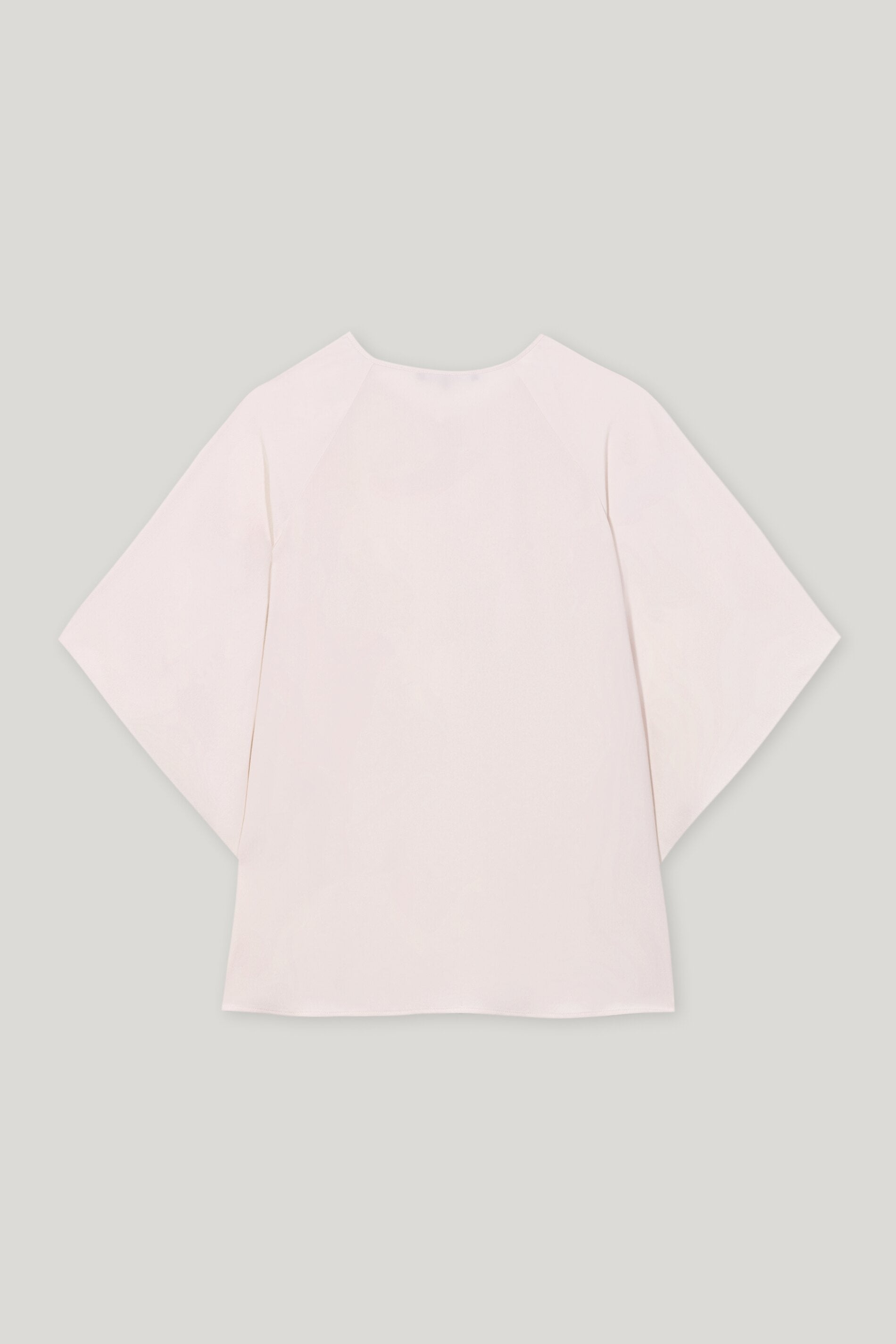 Tunikabluse aus Seiden-Mix - creamy powder - Standard | Artikel Rück