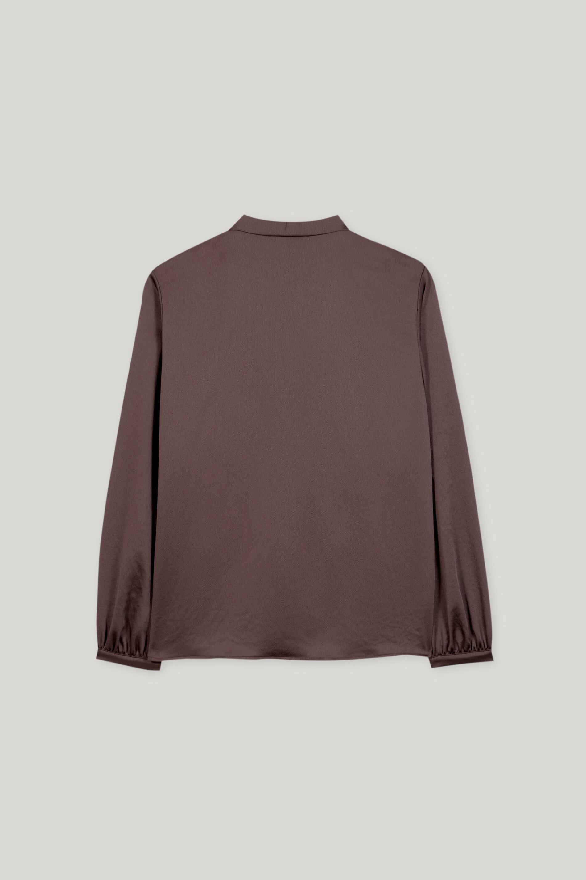 Bluse mit Schluppendetails - espresso - Standard | Artikel Rück