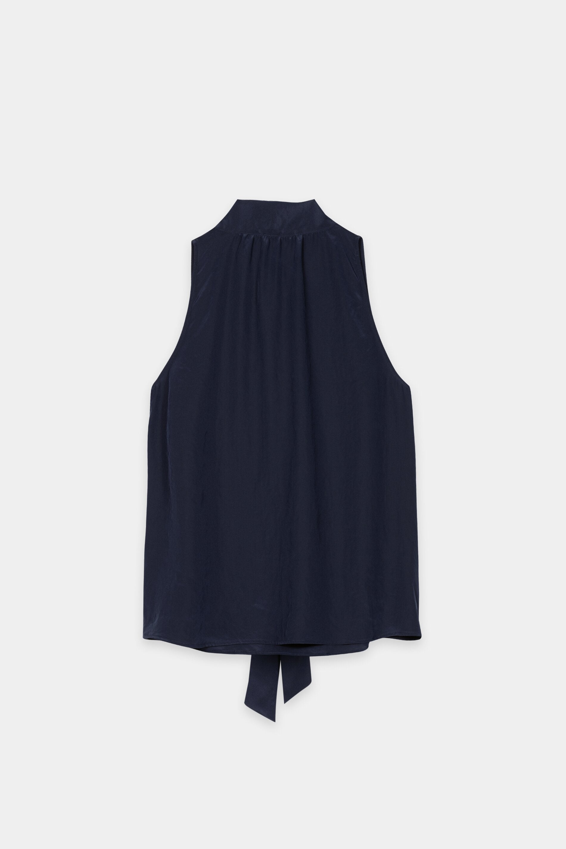 Blusentop mit Spitzendetails - navy blue - Standard | Artikel Rück