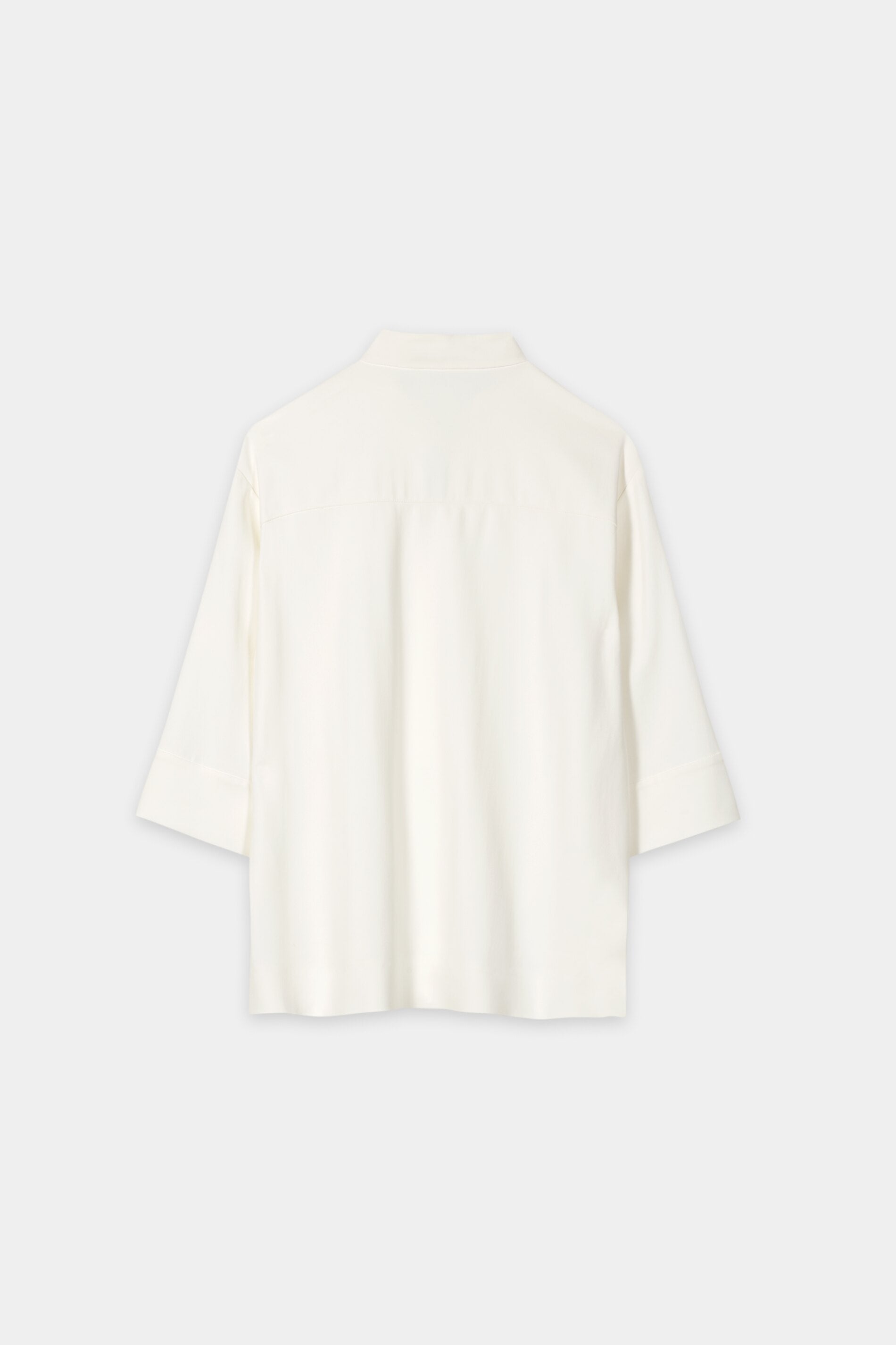 Halbarm-Tunikabluse - off white - Standard | Artikel Rück