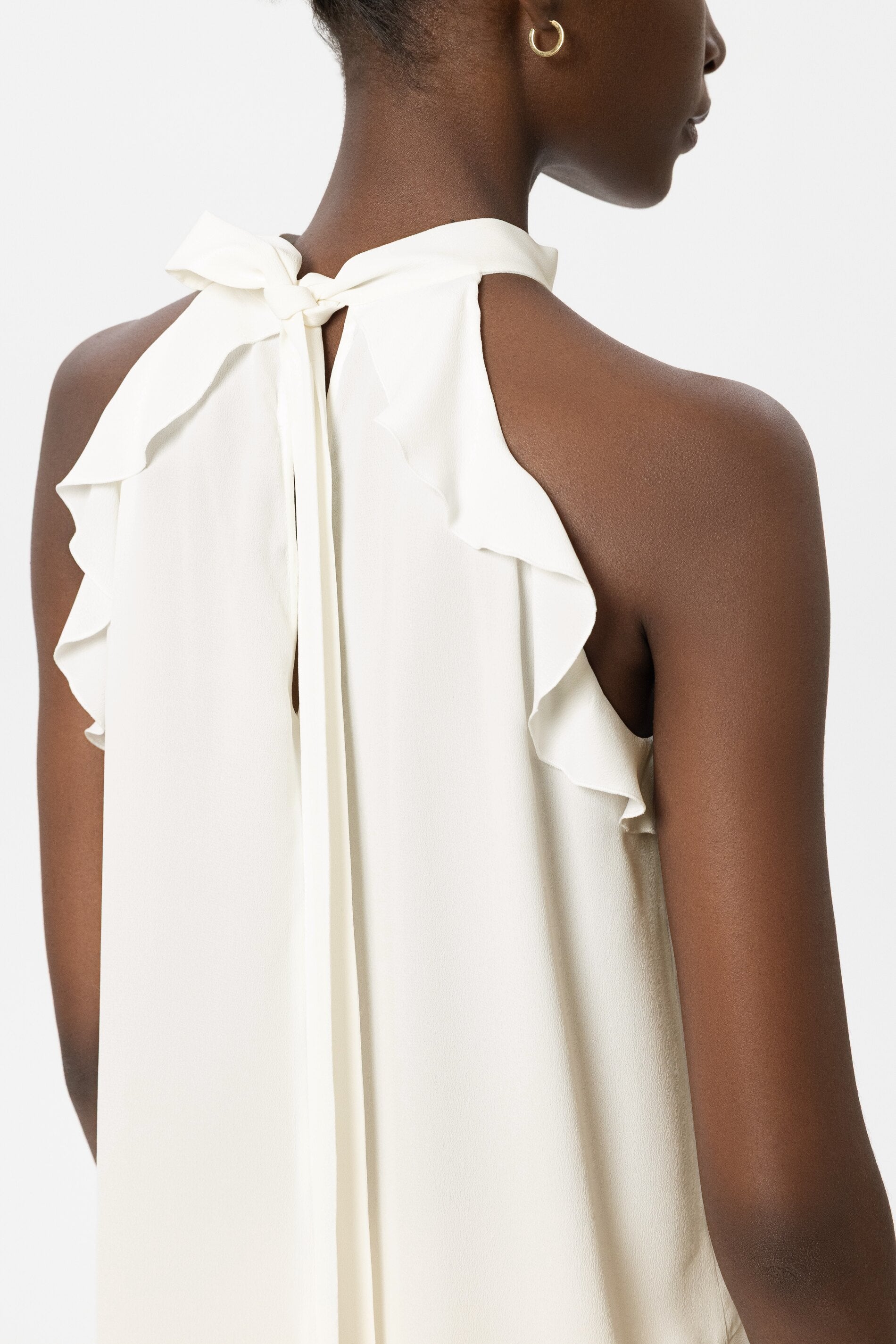 Bohotop aus Seiden-Mix - off-white - Standard | Model Detail