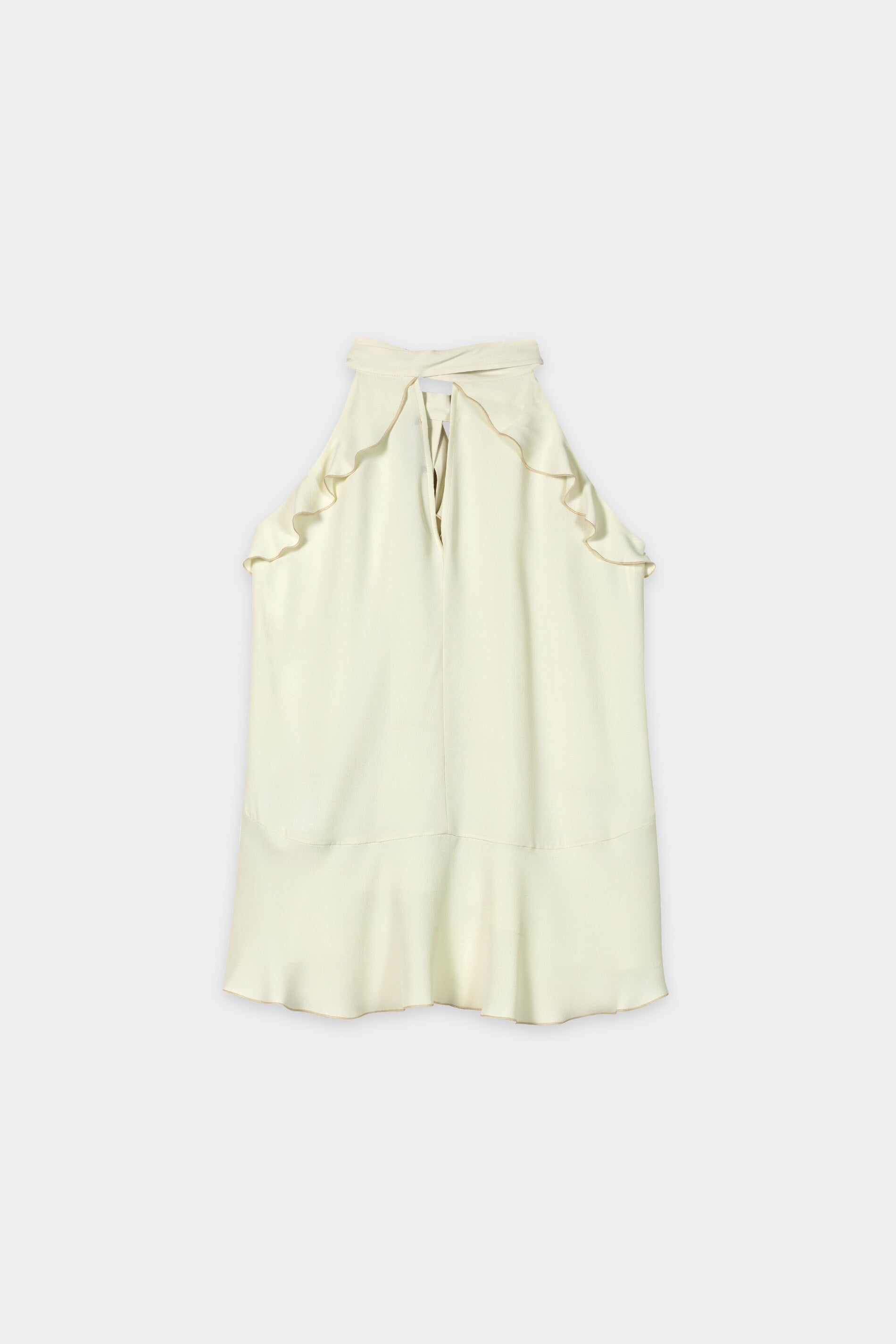 Bohotop aus Seiden-Mix - pistachio - Standard | Artikel Rück