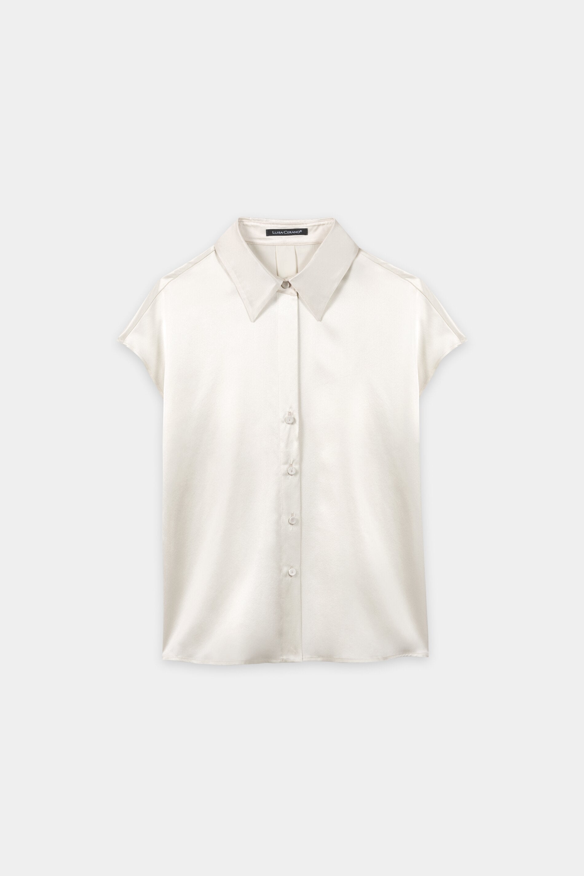 Seiden-Top - milk - Standard | Artikel Front