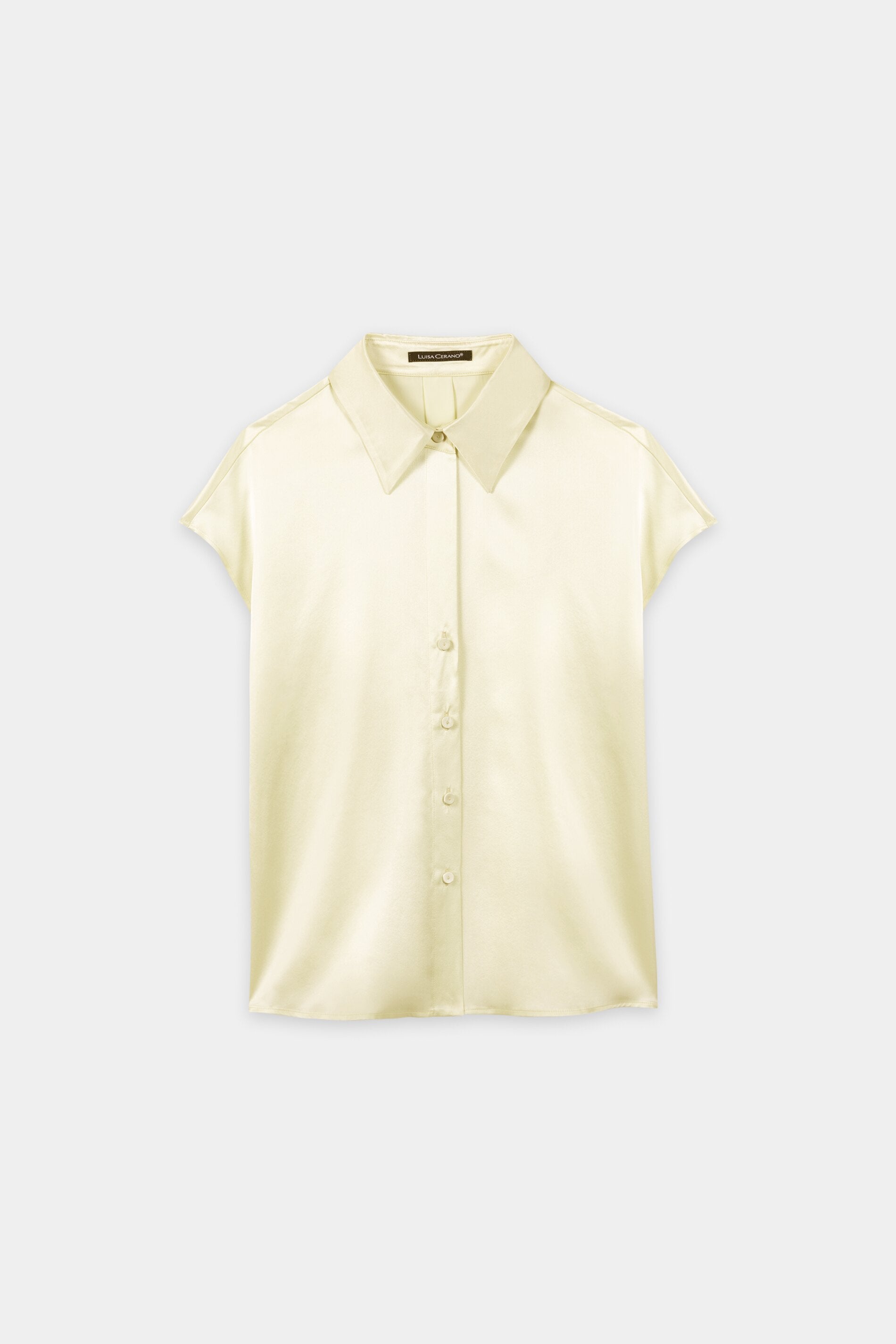 Seiden-Top - citron - Standard | Artikel Front