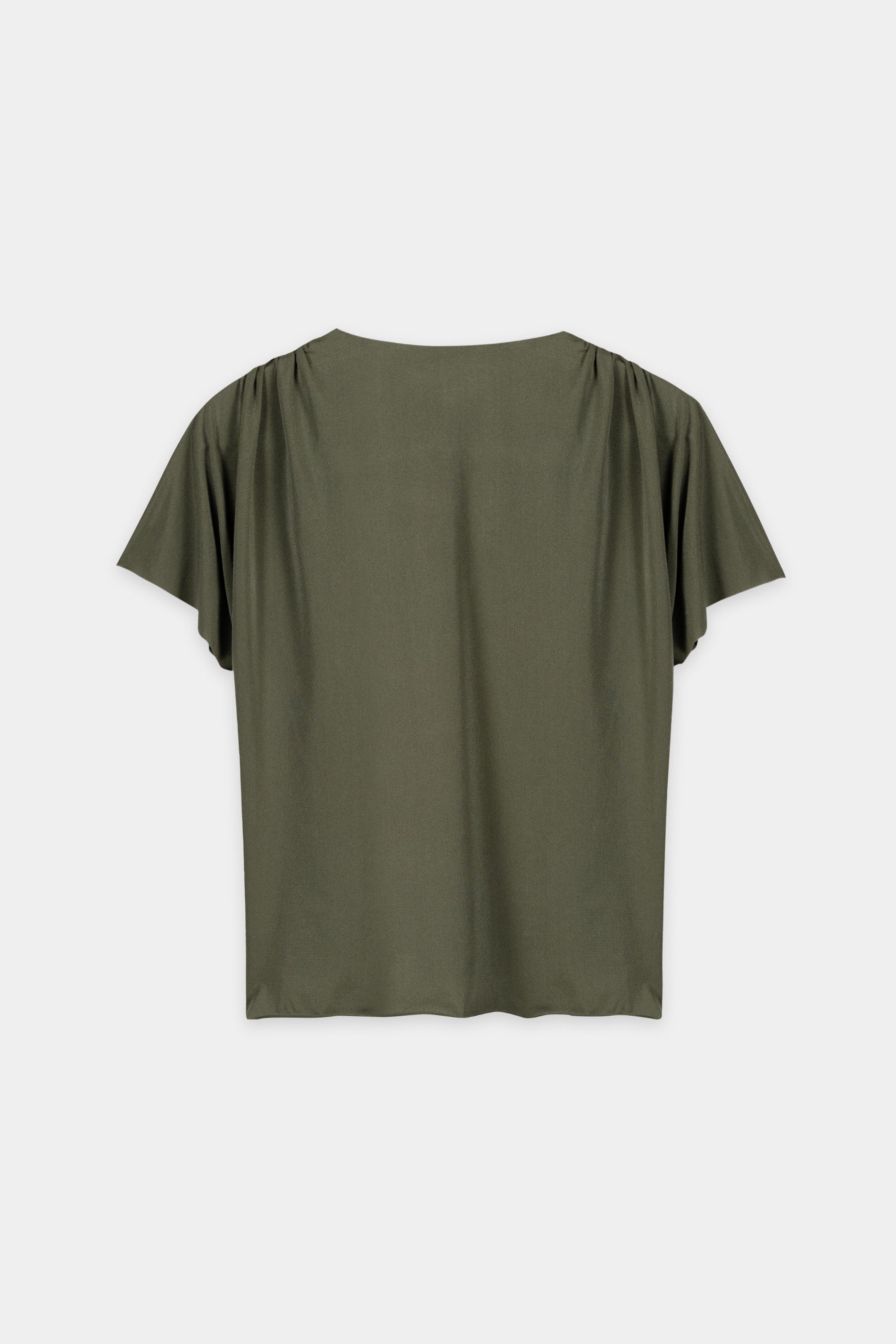 Softshell-Blusenshirt - khaki - Standard | Artikel Rück