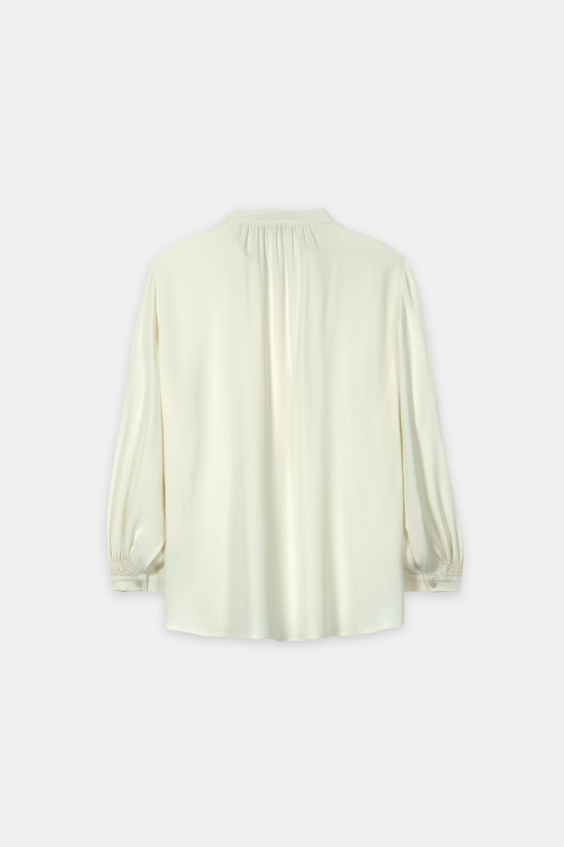 Tunika aus Seiden-Mix - pistachio - Standard | Artikel Rück