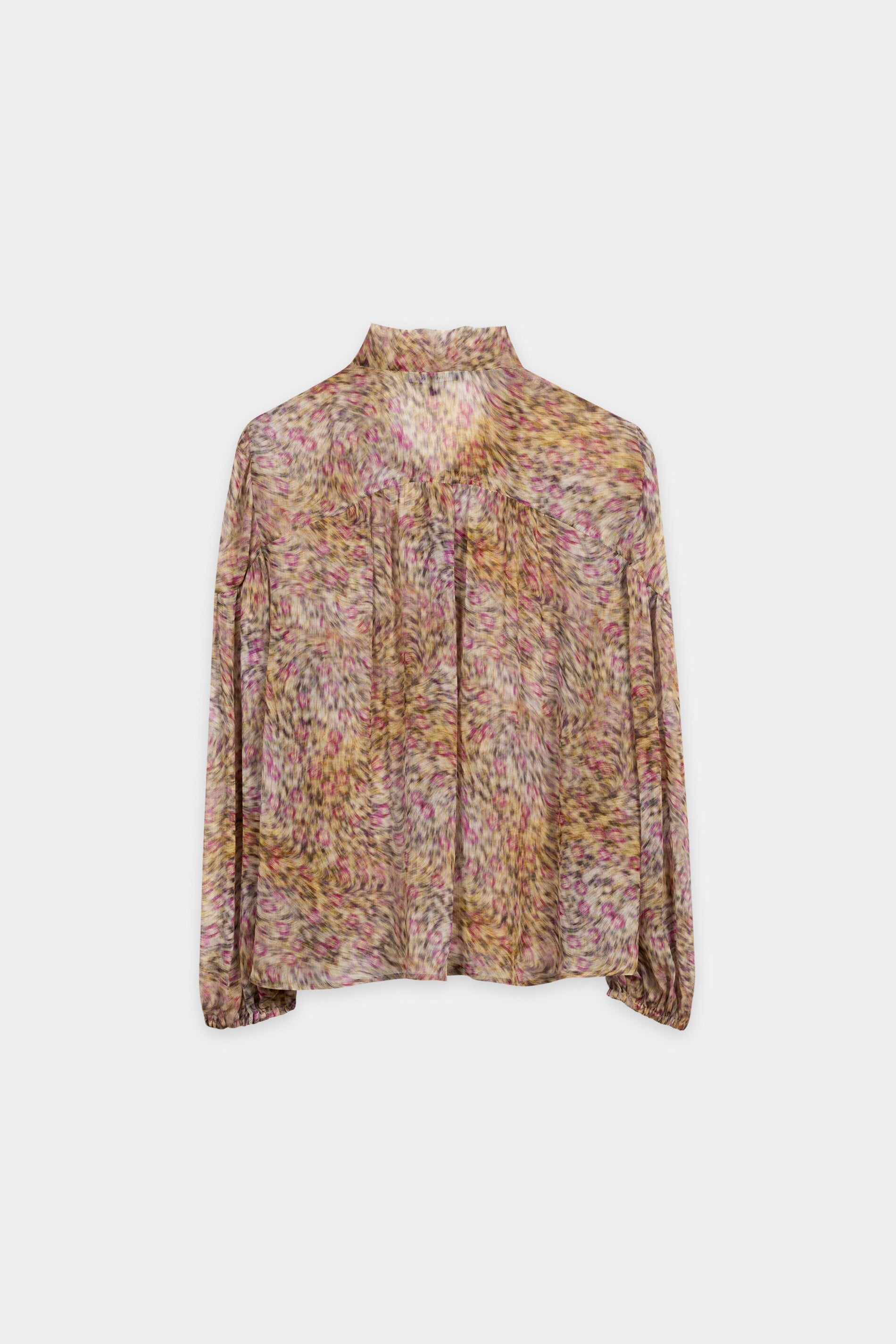 Bluse mit Animal-Print - multi - Standard | Artikel Rück