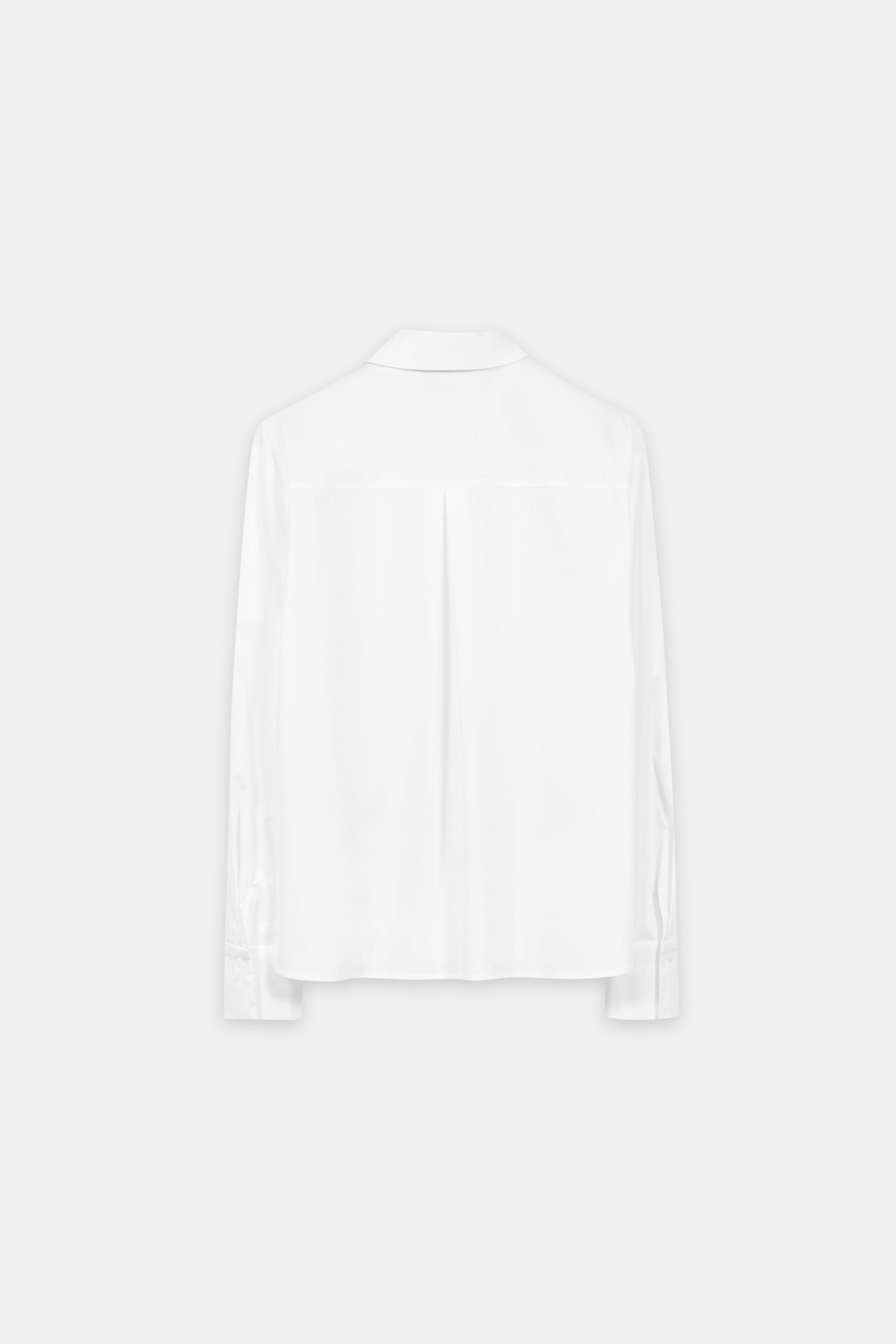 Baumwoll-Hemdbluse - white - Standard | Artikel Rück