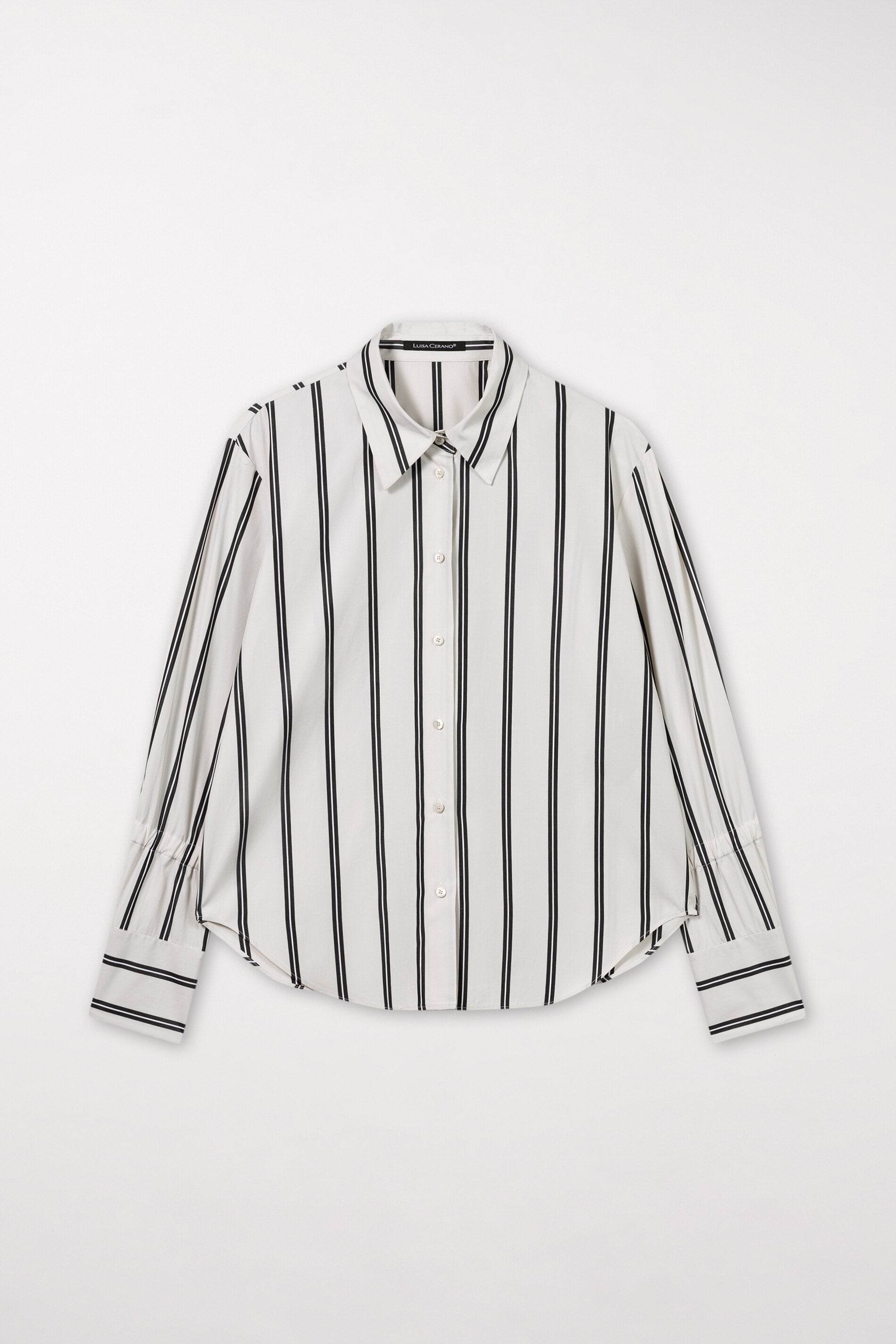 Hemdbluse mit Bold-Stripe - multi - Standard | Artikel Front