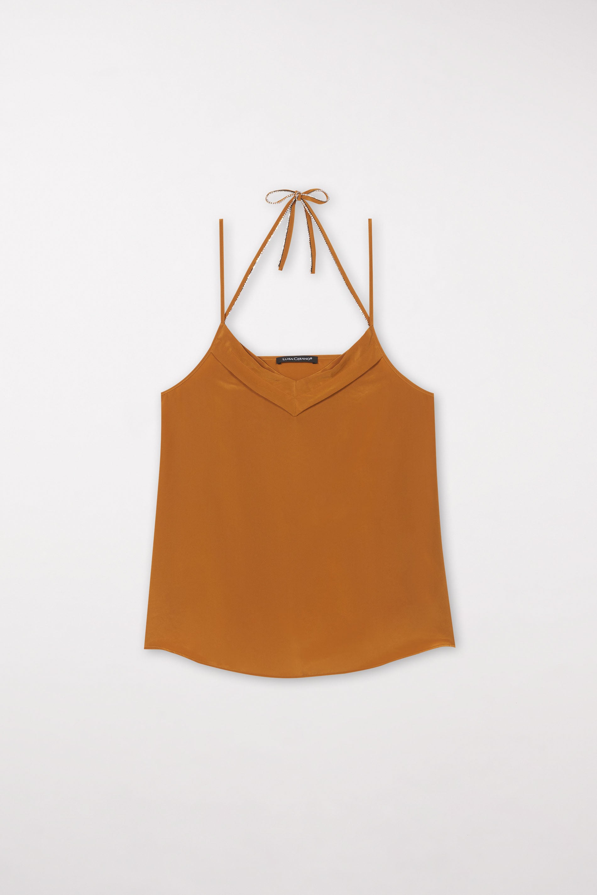 Neckholder-Top - kurkuma - Standard | Artikel Front