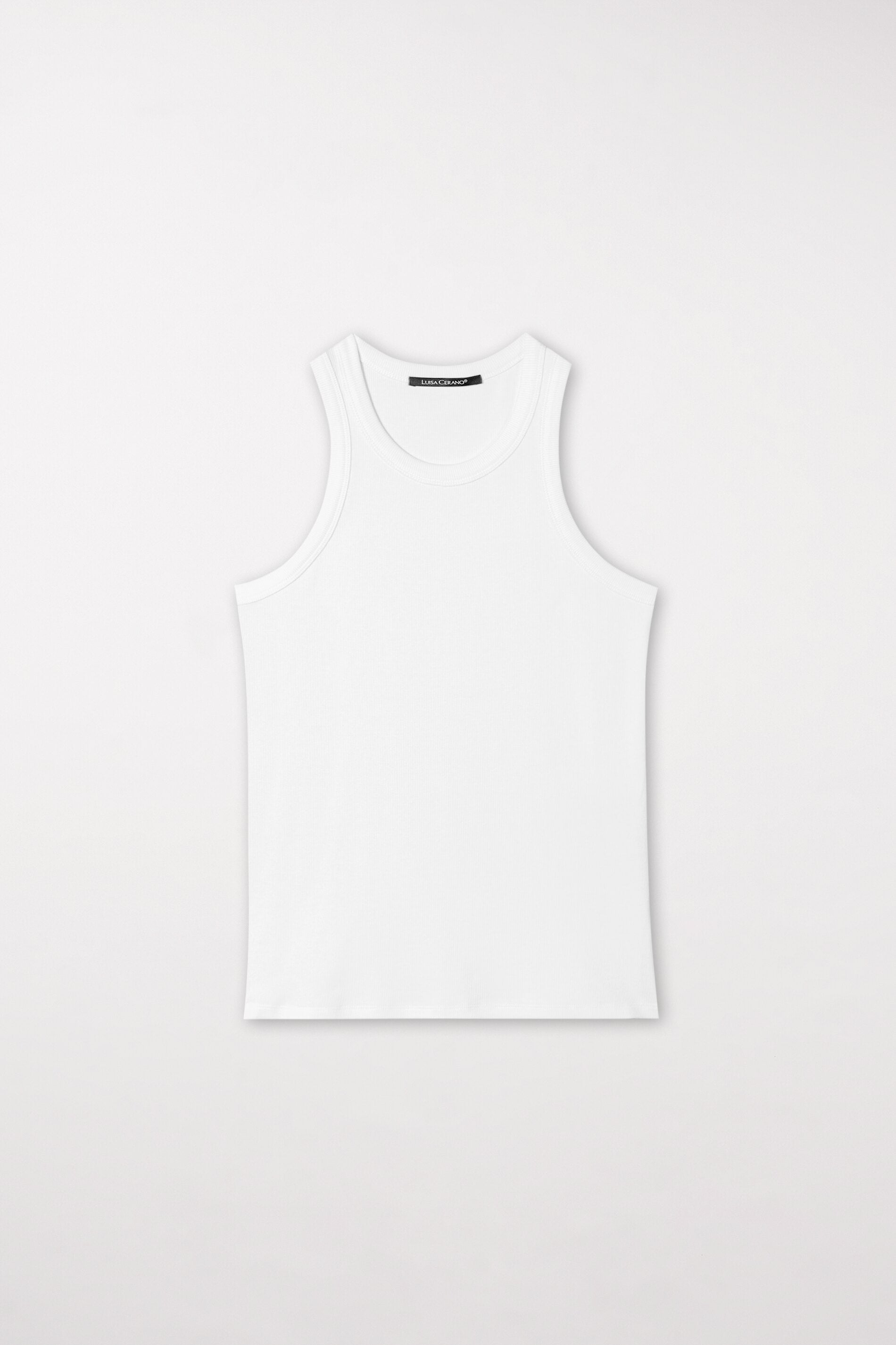 Basic-Tanktop - white - Standard | Artikel Front