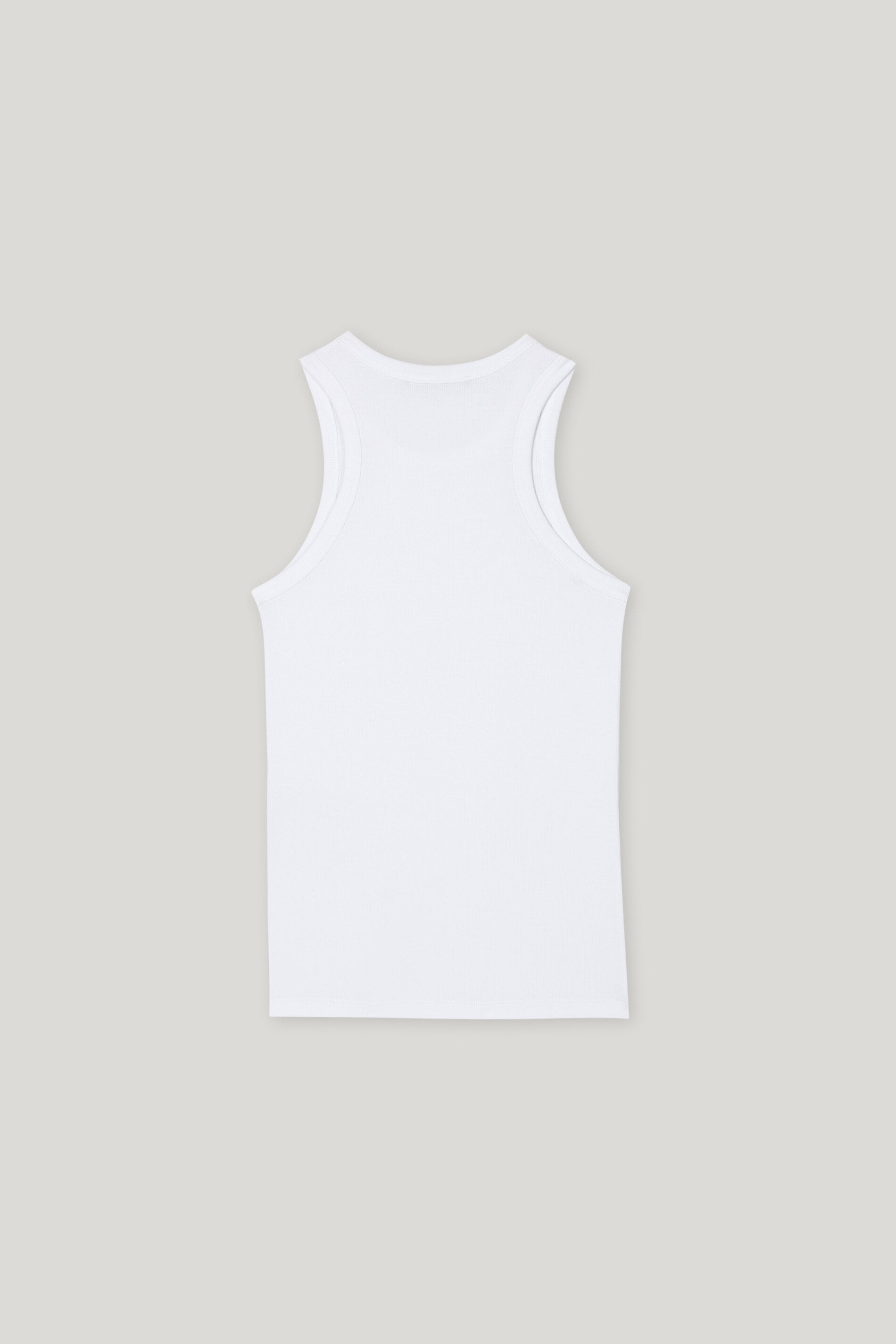 Basic-Tanktop - white - Standard | Artikel Rück
