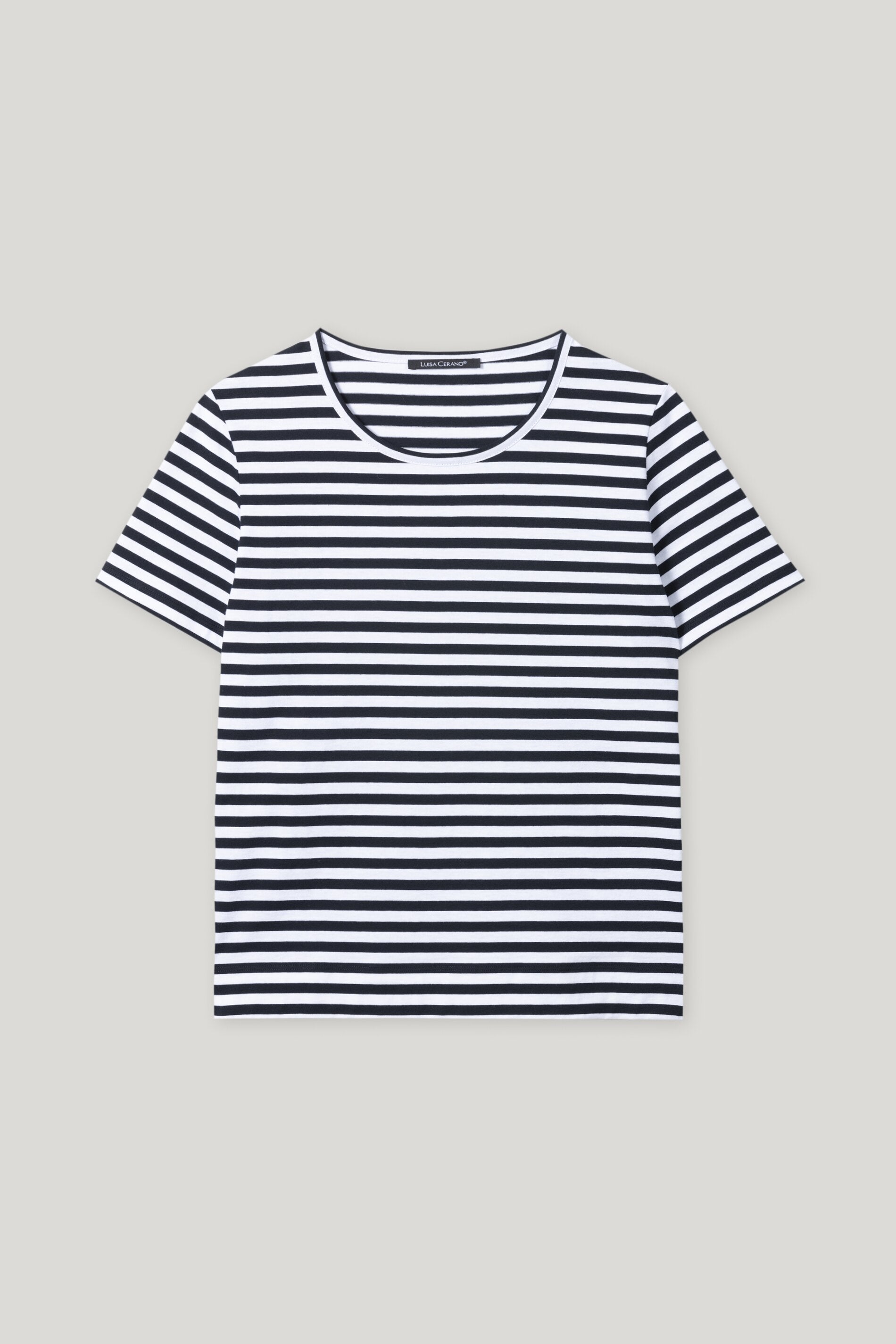 T-Shirt - dark navy / white - Standard | Artikel Front