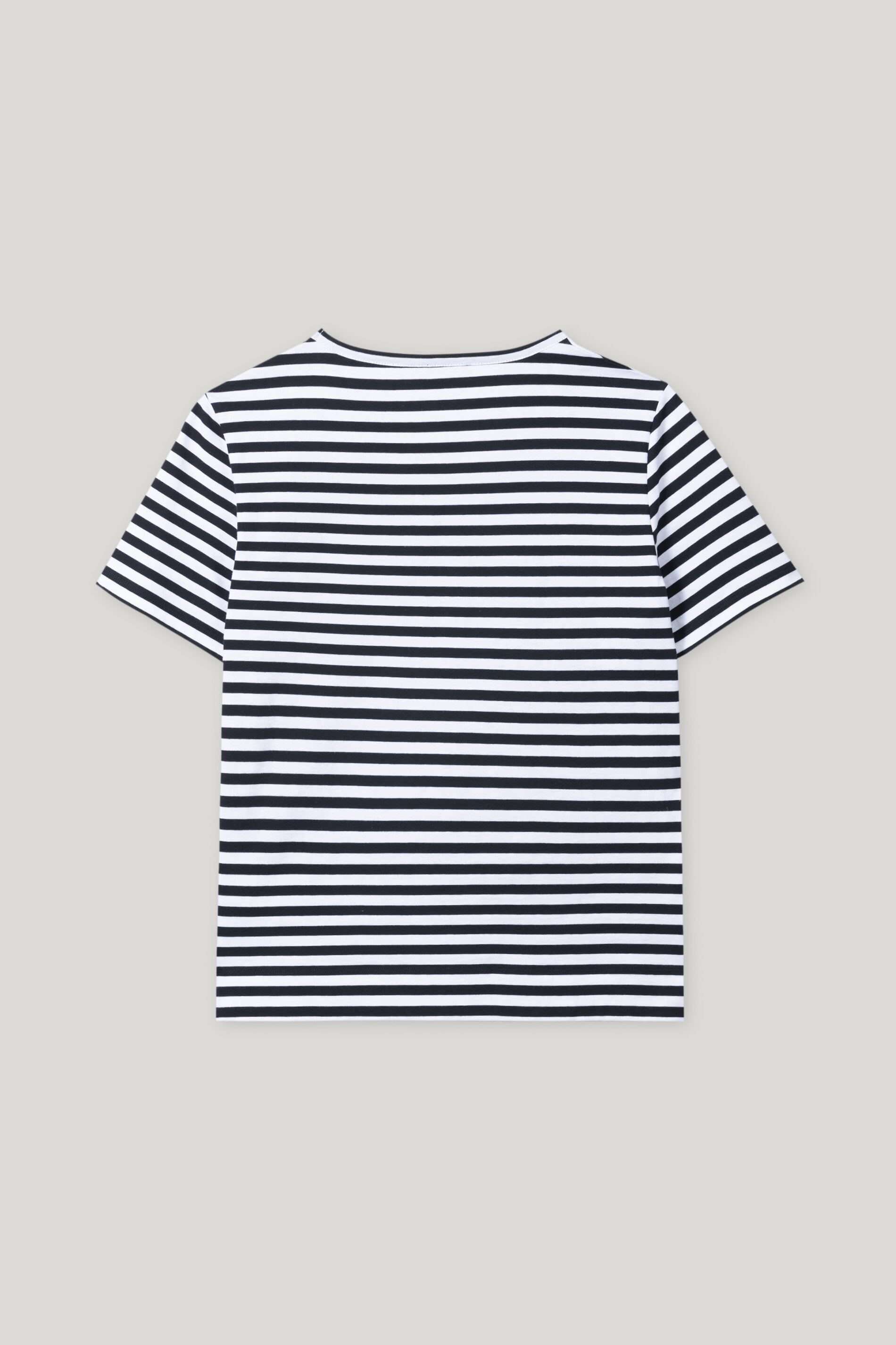 T-Shirt - dark navy / white - Standard | Artikel Rück