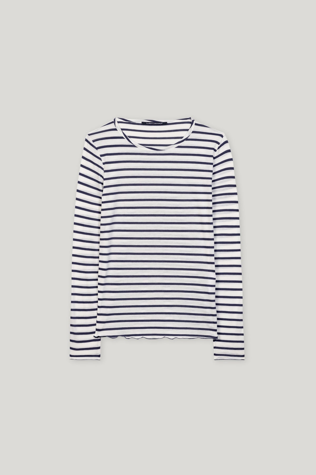 Ringel-Rundhalsshirt - multi - Standard | Artikel Front
