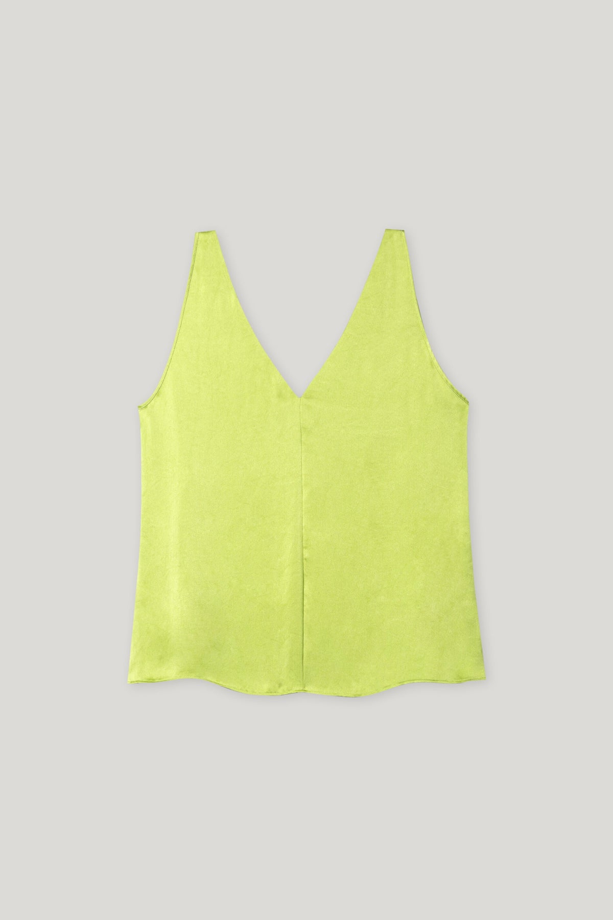 V-Neck-Trägertop - pea green - Standard | Artikel Rück