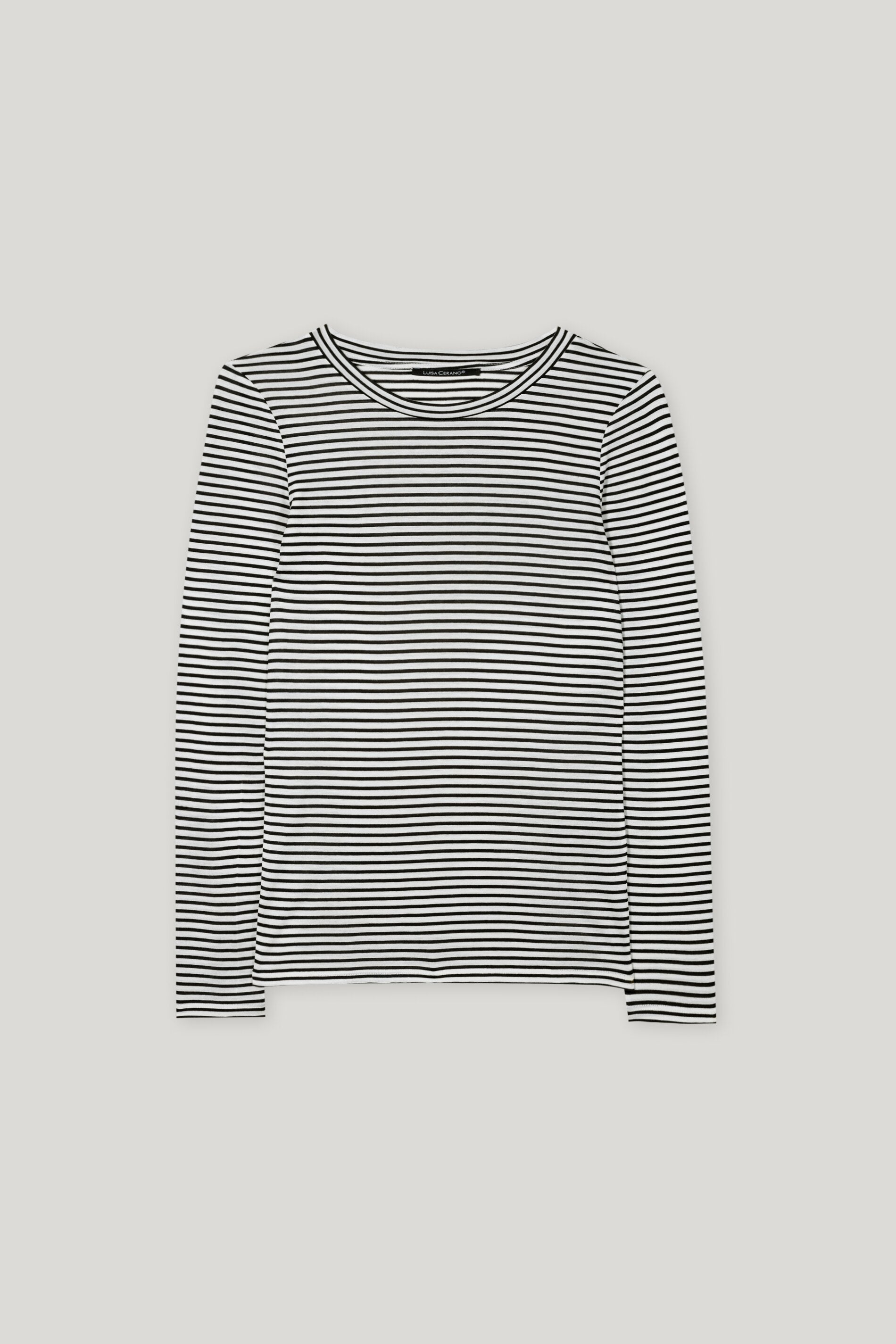 Ringel-Langarmshirt - multi - Standard | Artikel Front