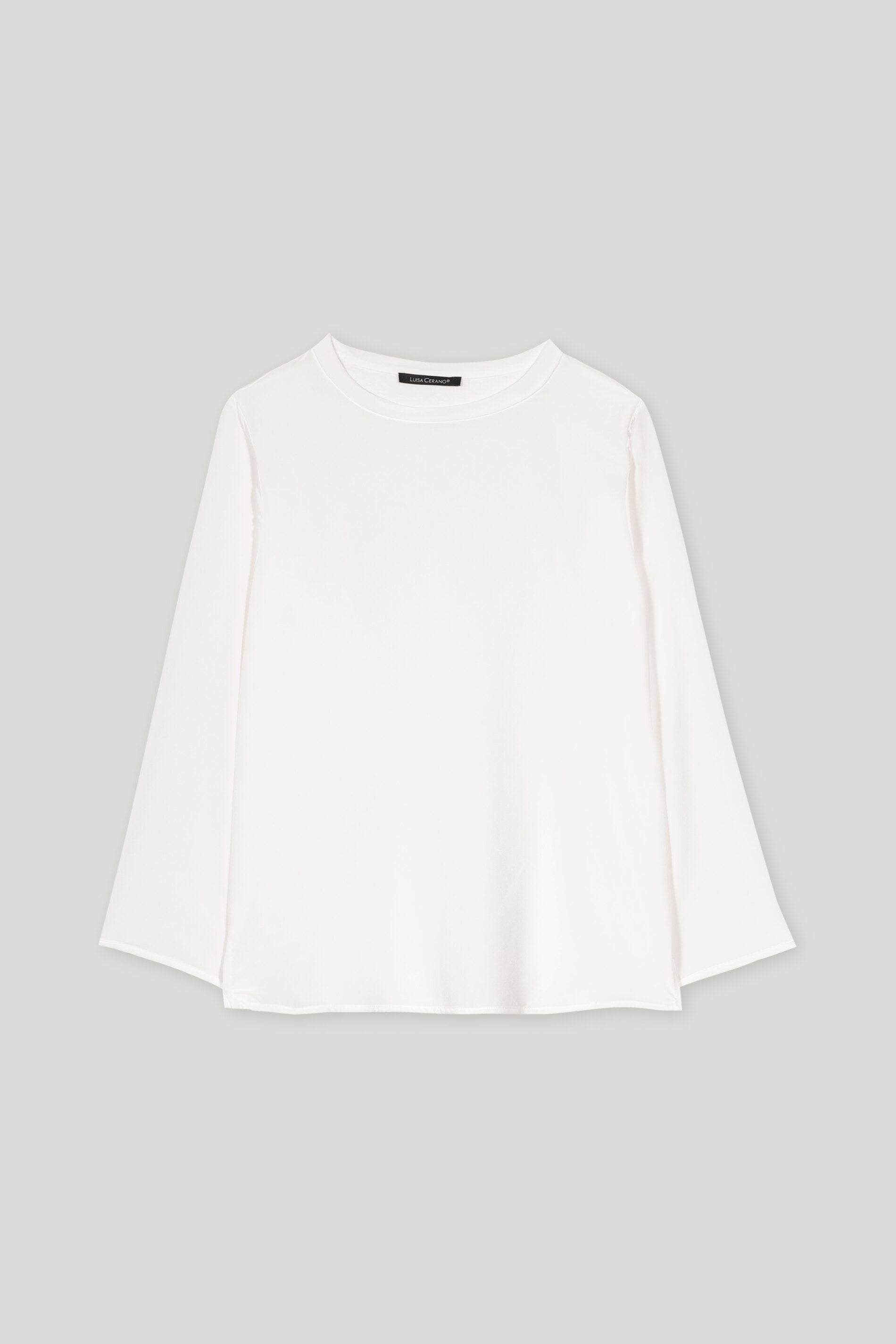 Shirt mit Rücken-Patch - off white - Standard | Artikel Front