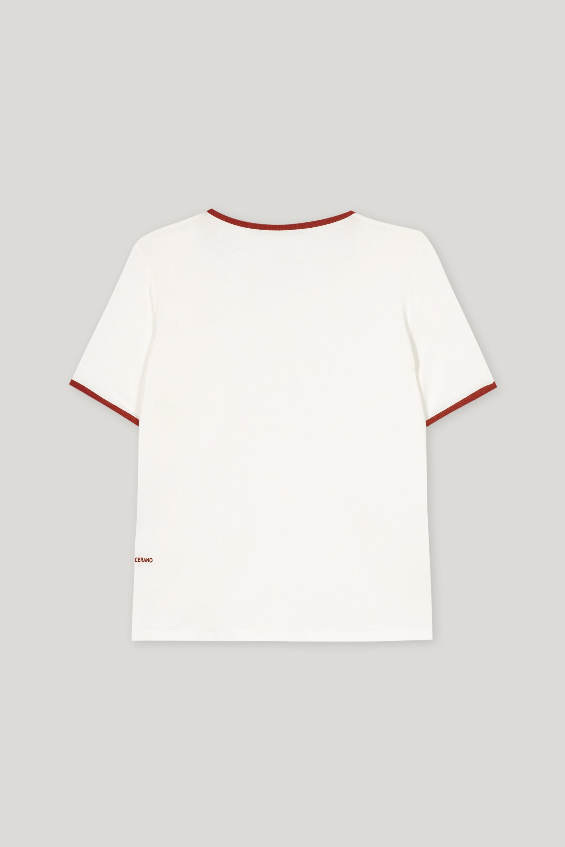 T-Shirt mit Motiv-Print - off-white - Standard | Artikel Rück