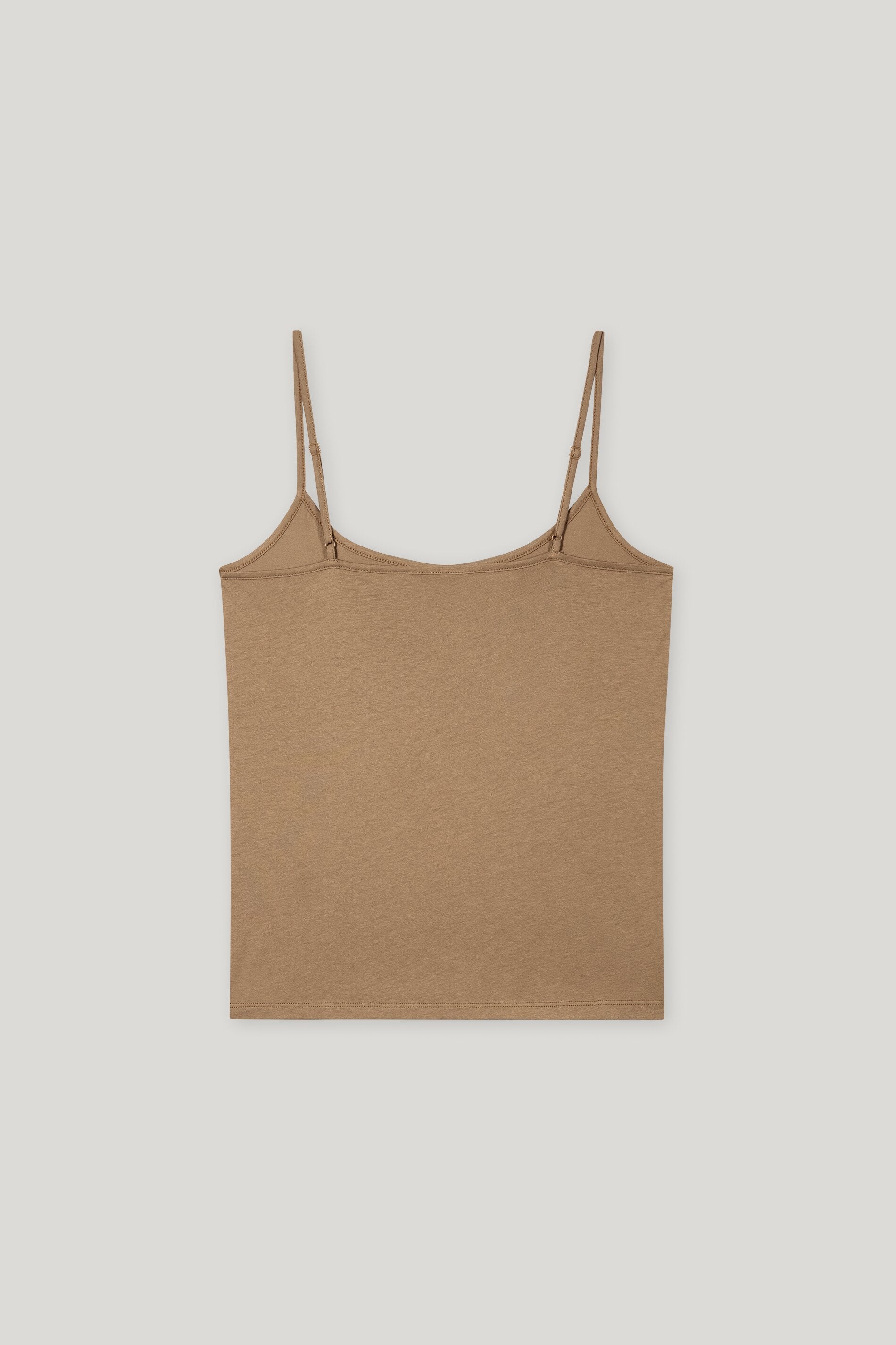 Basic-Spaghetti-Top - hanf - Standard | Artikel Rück