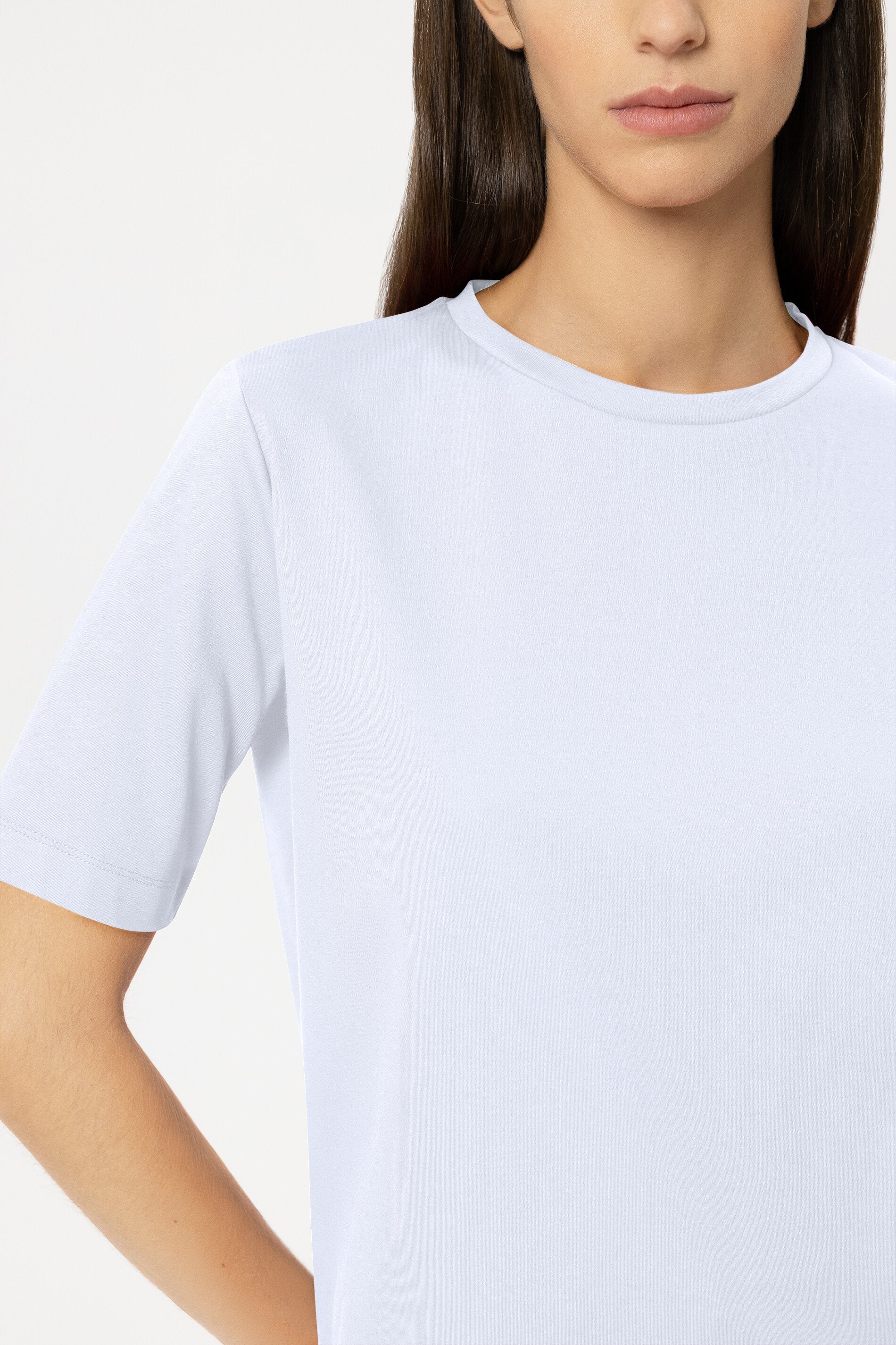 Basic-T-Shirt - light blue - Standard | Model Detail
