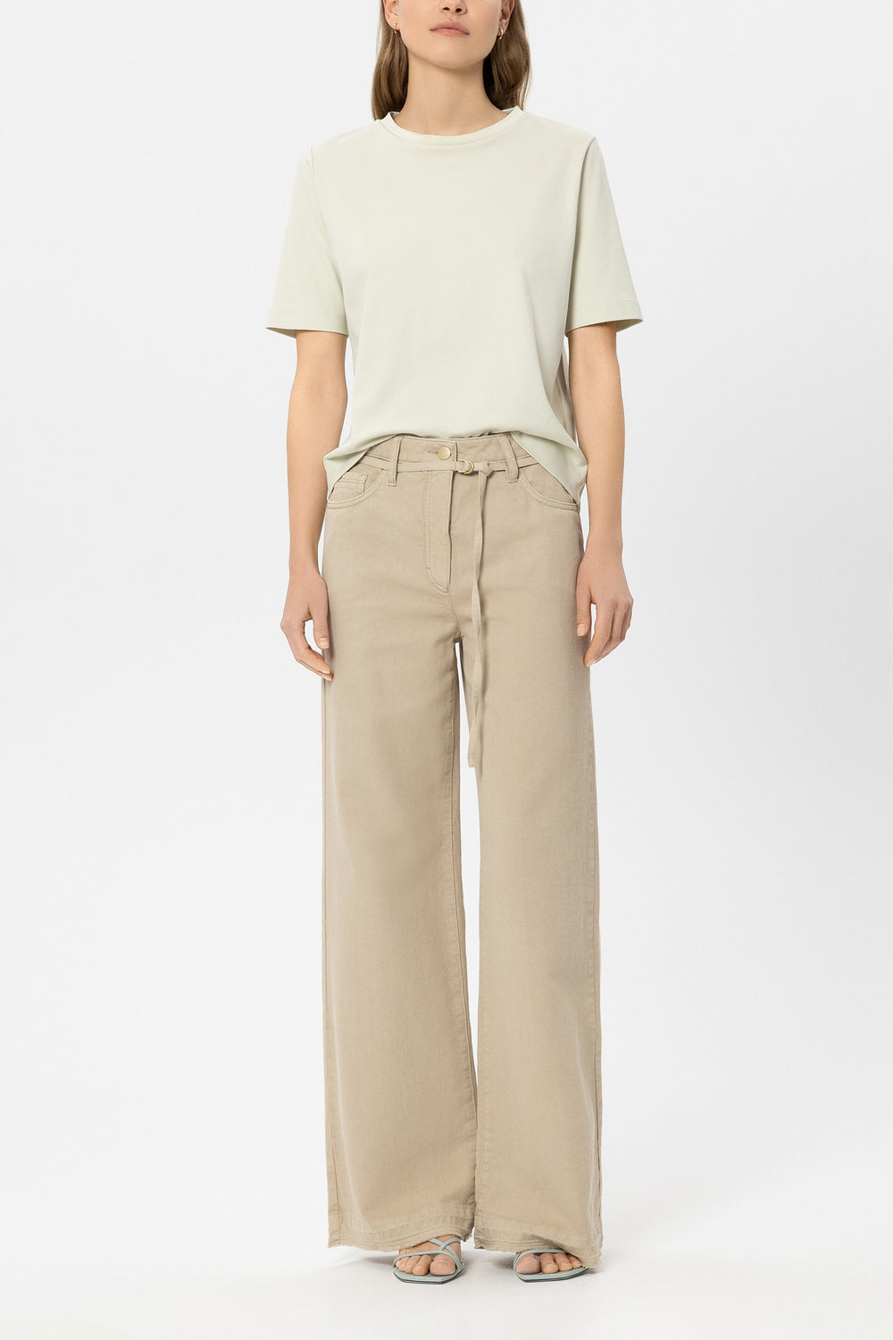 Basic-T-Shirt - pistachio - Standard