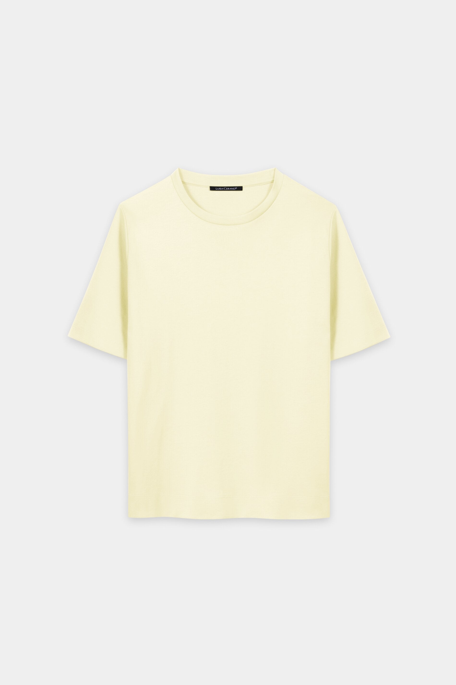 Basic-T-Shirt - citron - Standard | Artikel Front