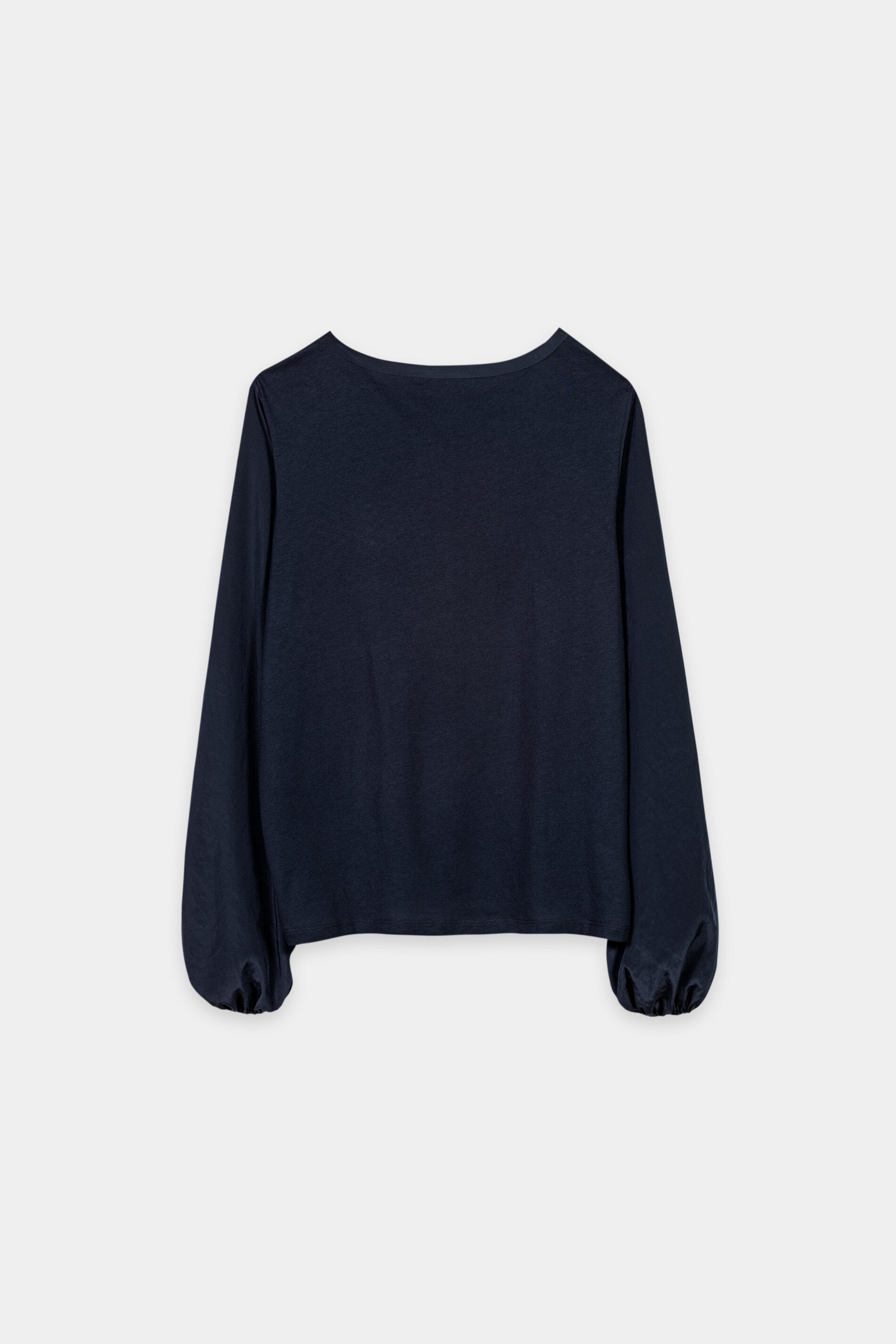 Langarm-Shirt mit Patch - navy blue - Standard | Artikel Rück