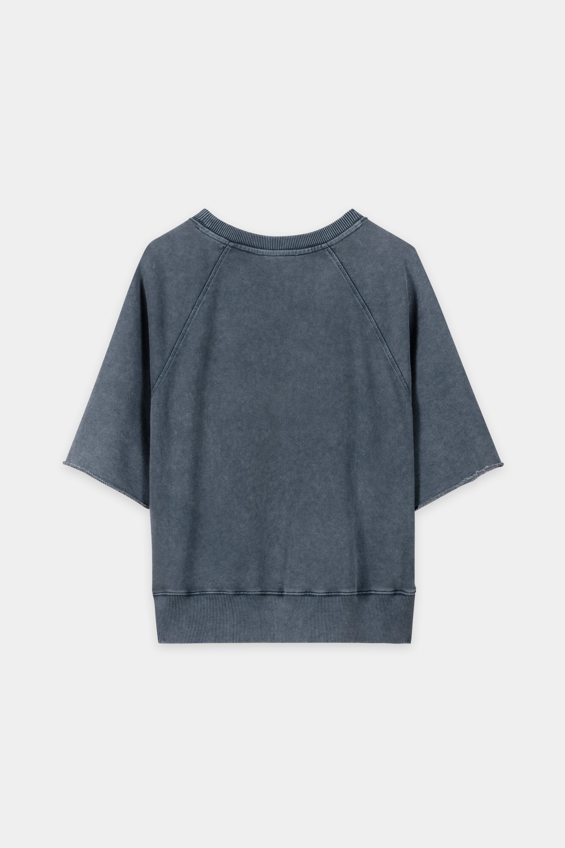 Rundhals-Sweatshirt - tinted blue - Standard | Artikel Rück