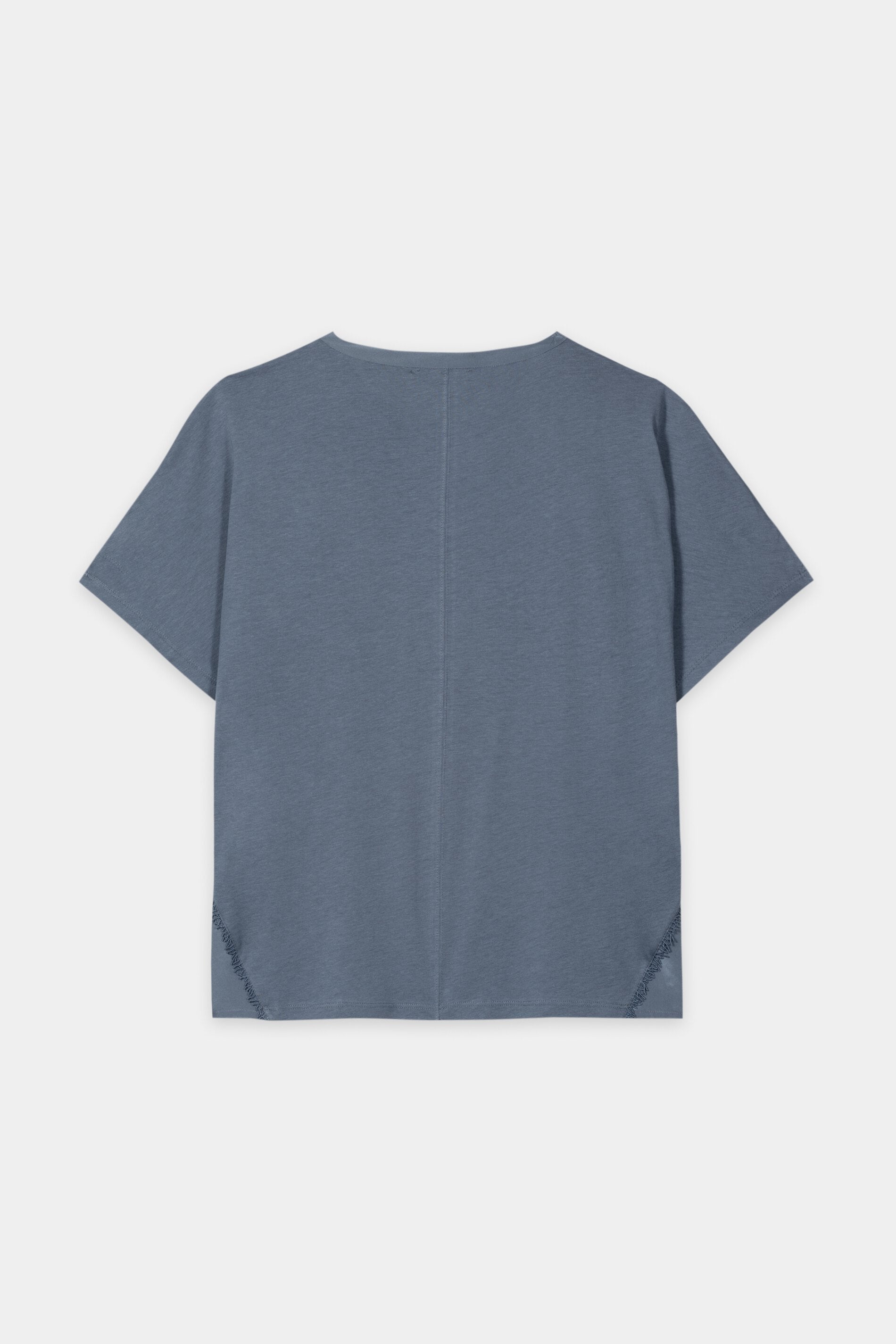 T-Shirt mit Rück-Patch - khaki - Standard | Artikel Rück