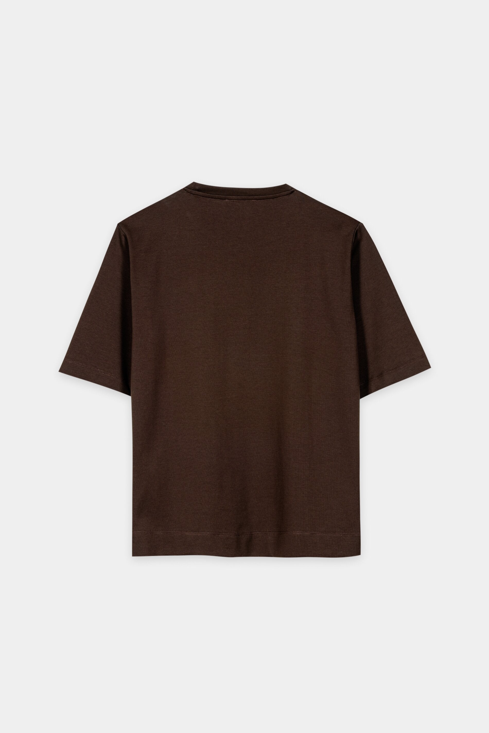 T-Shirt aus Organic-Cotton - marone - Standard | Artikel Rück