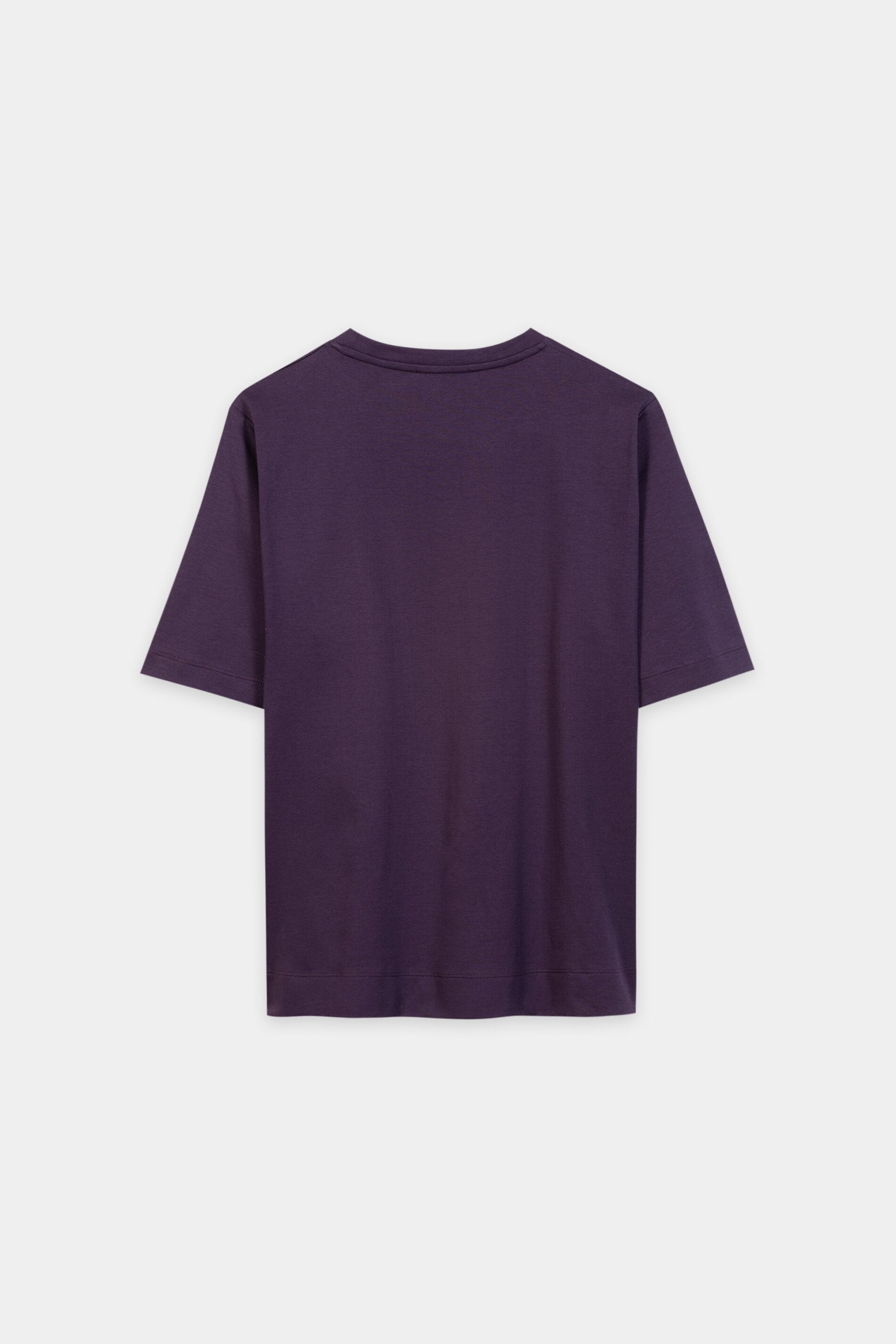 T-Shirt aus Organic-Cotton - plum - Standard | Artikel Rück