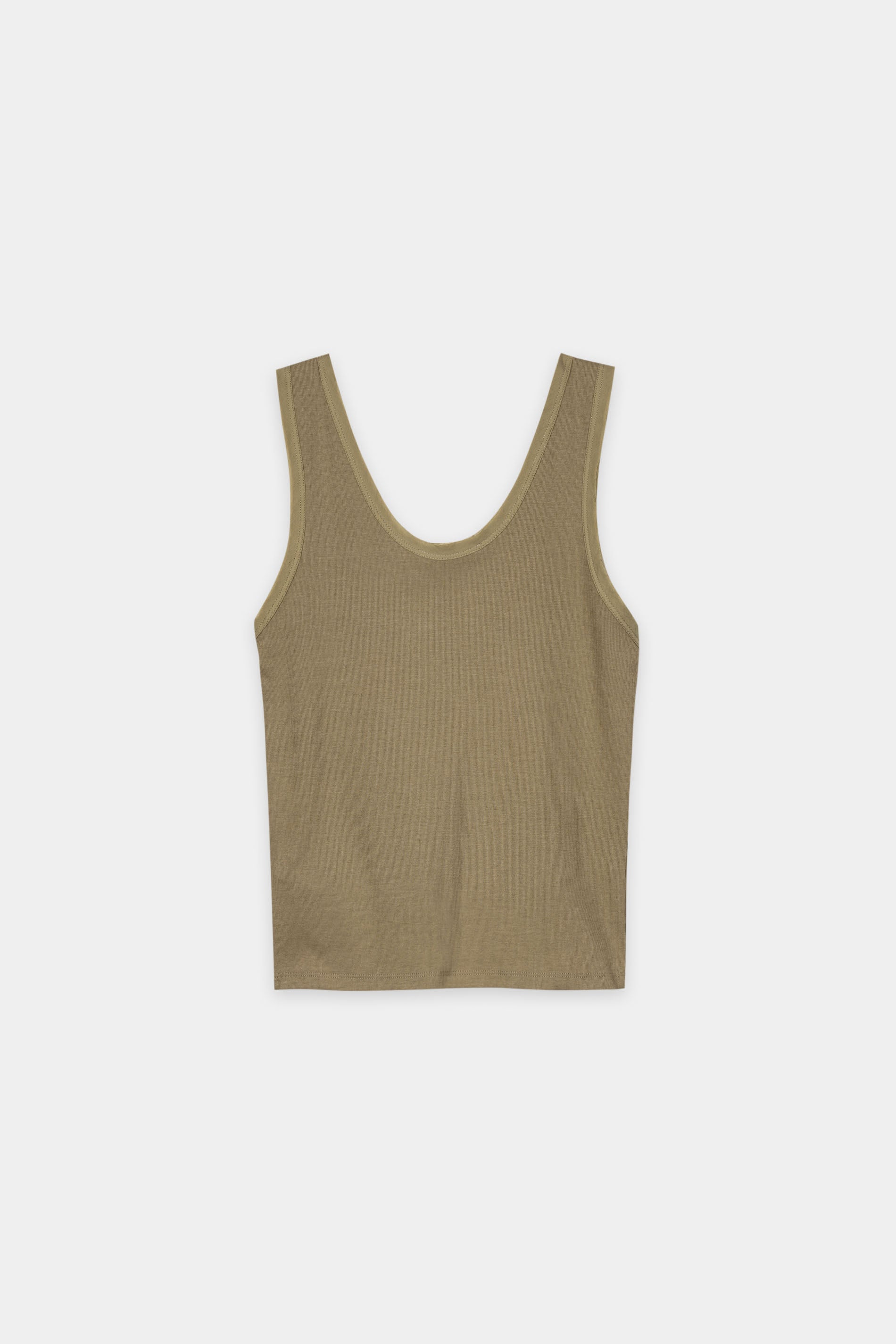 Ripp-Tanktop - salbei - Standard | Artikel Rück