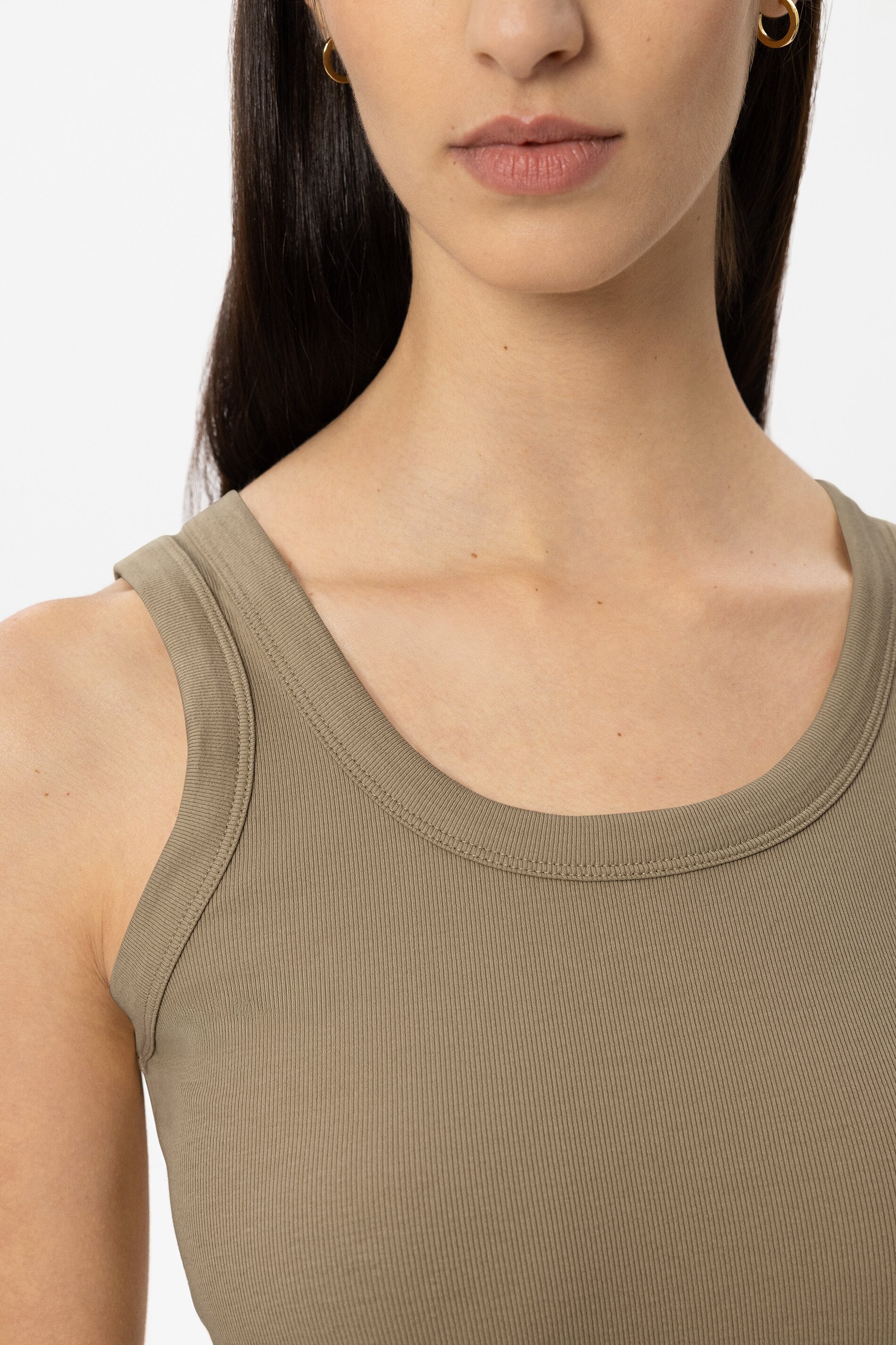 Ripp-Tanktop - salbei - Standard | Model Detail