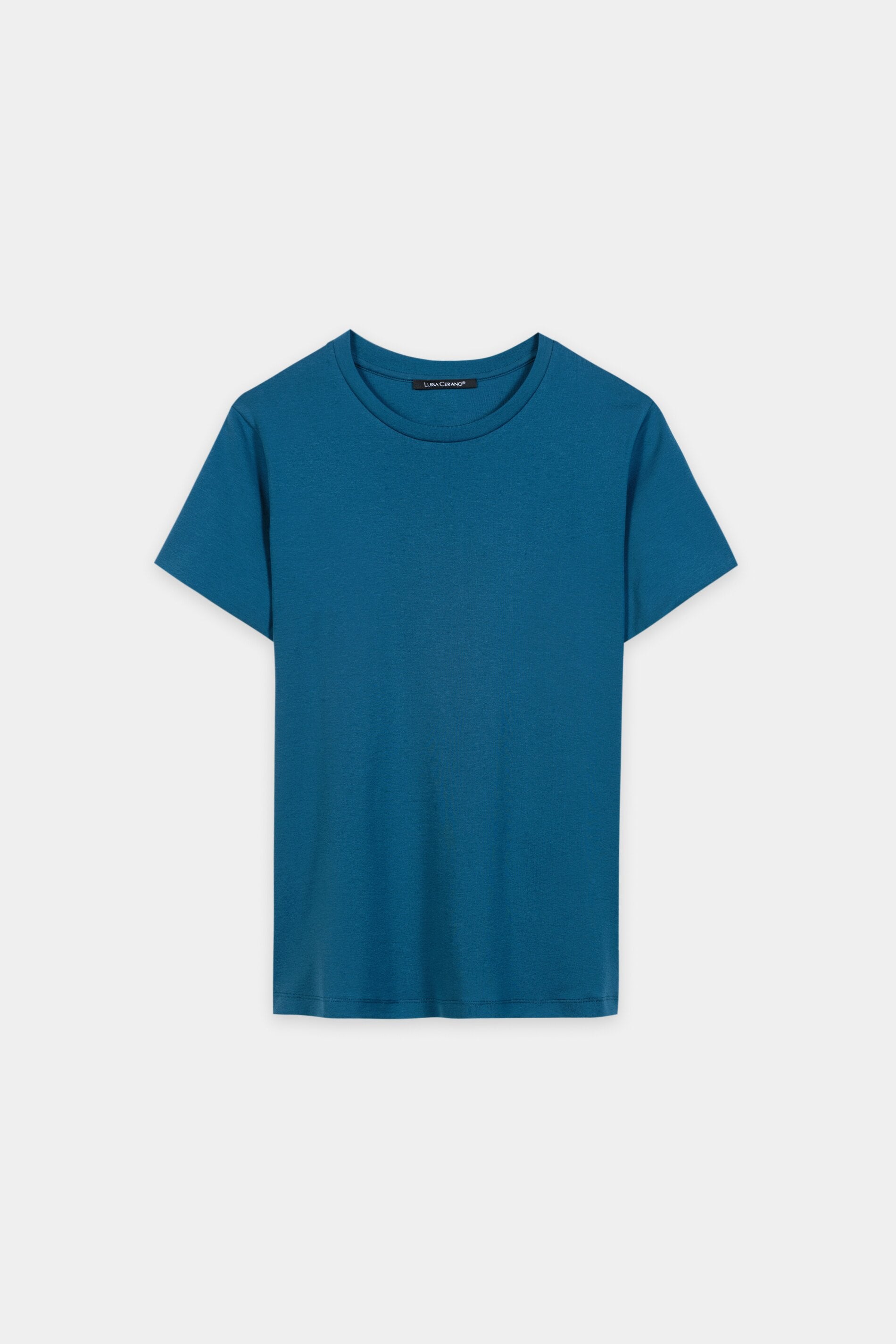 Basic-T-Shirt - sapphire - Standard | Artikel Front