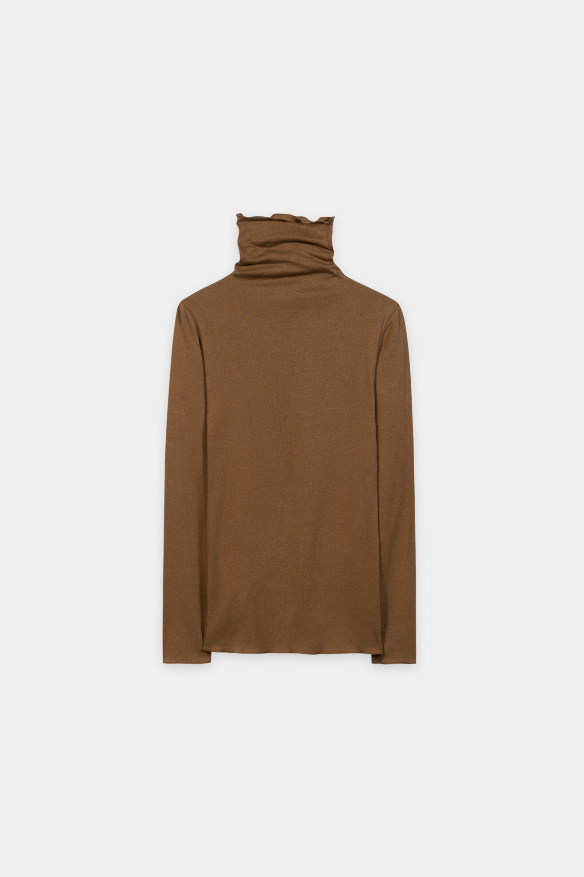 Rollkragen-Shirt - caramel - Standard | Artikel Rück