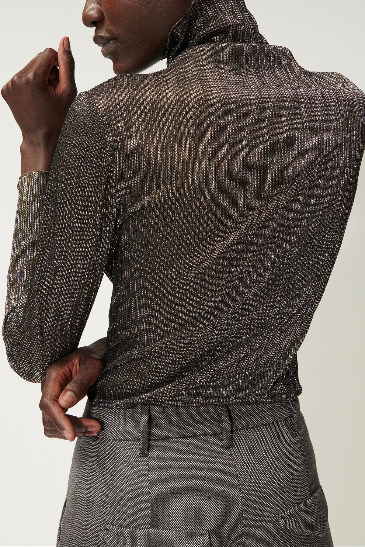 Lamé-Shirtrolli - the lame fancy - Standard | Model Rück
