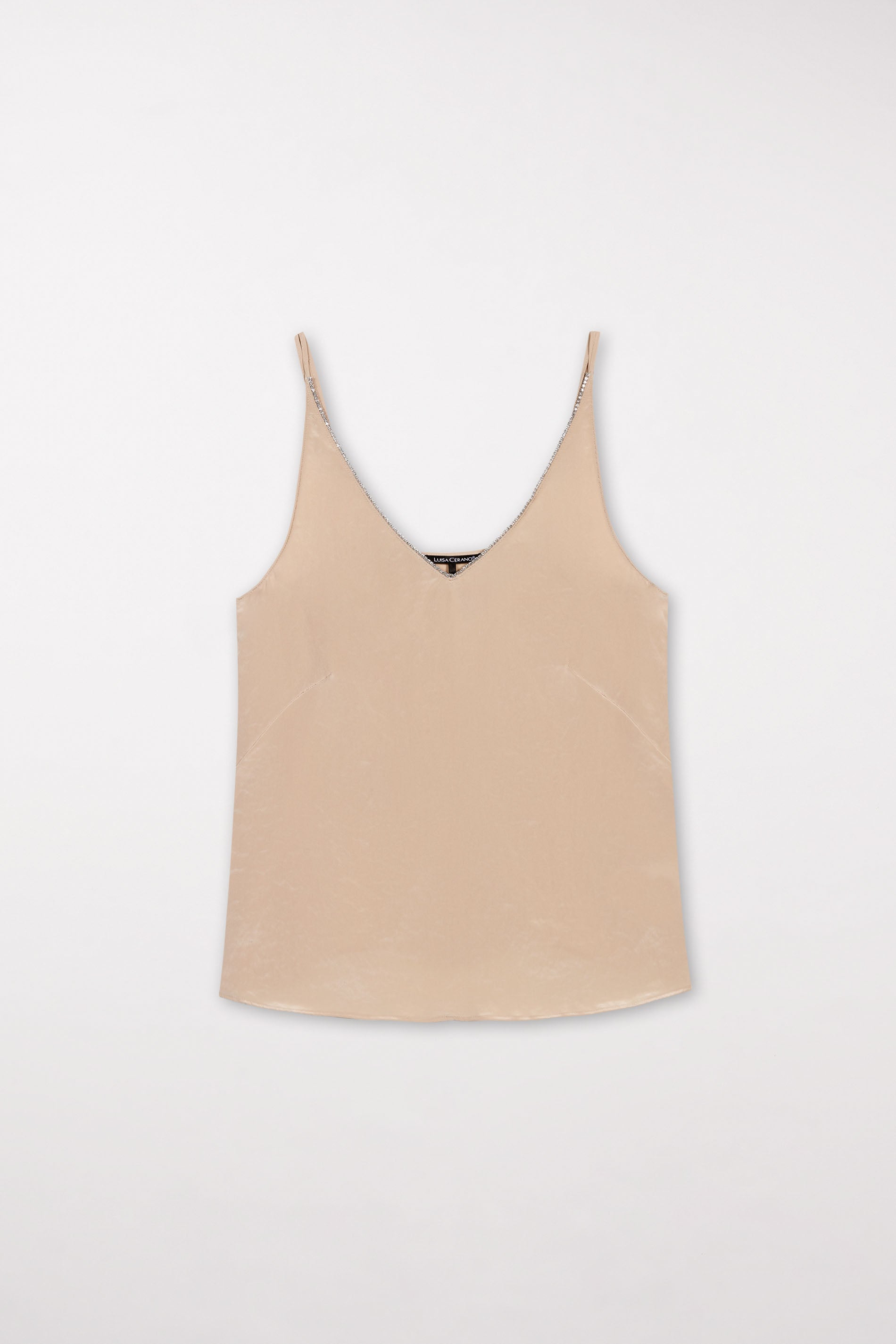 Camisole-Top - cashew - mit Schmuck | Artikel Front