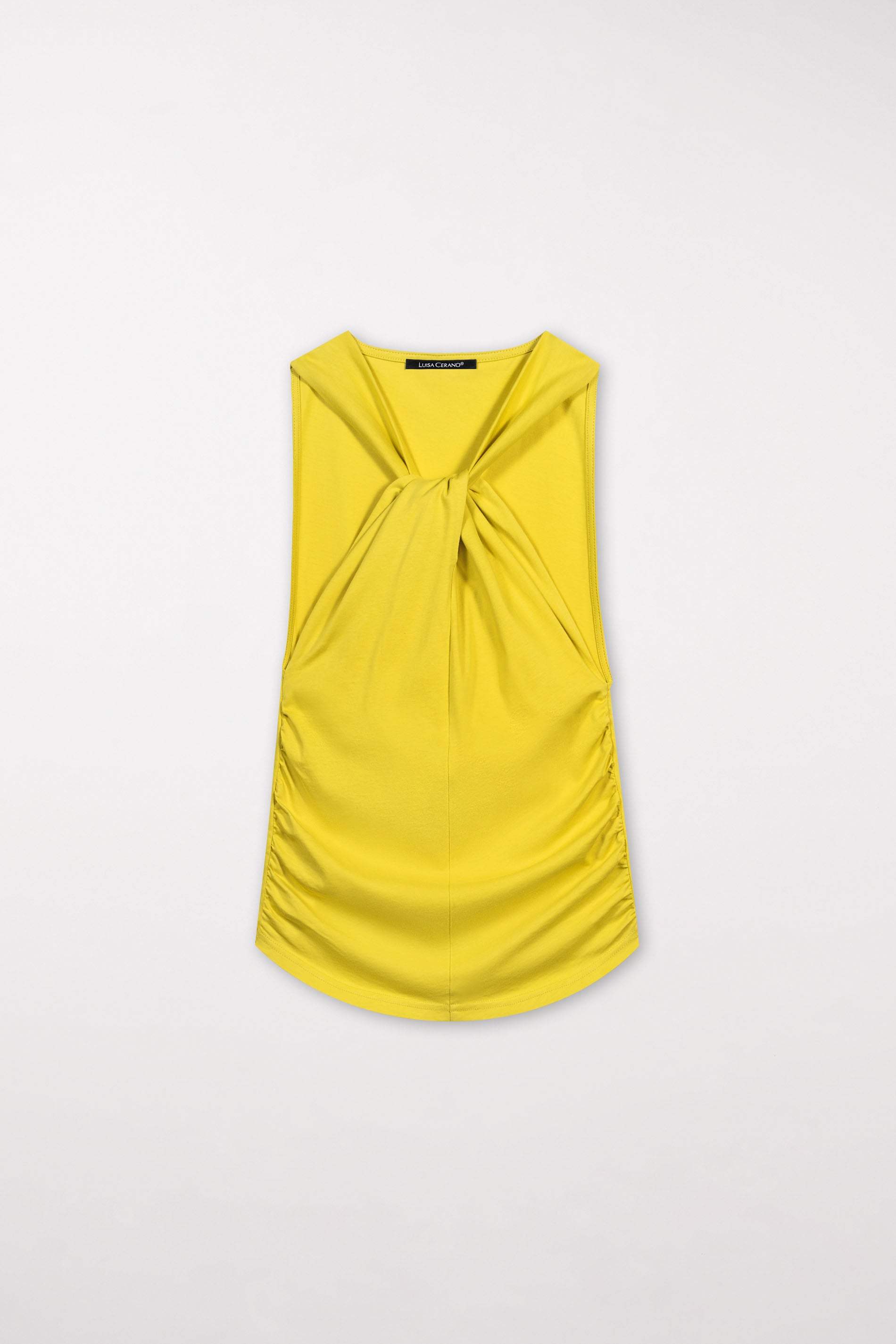 Neckholder-Top - lemon - Standard | Artikel Front