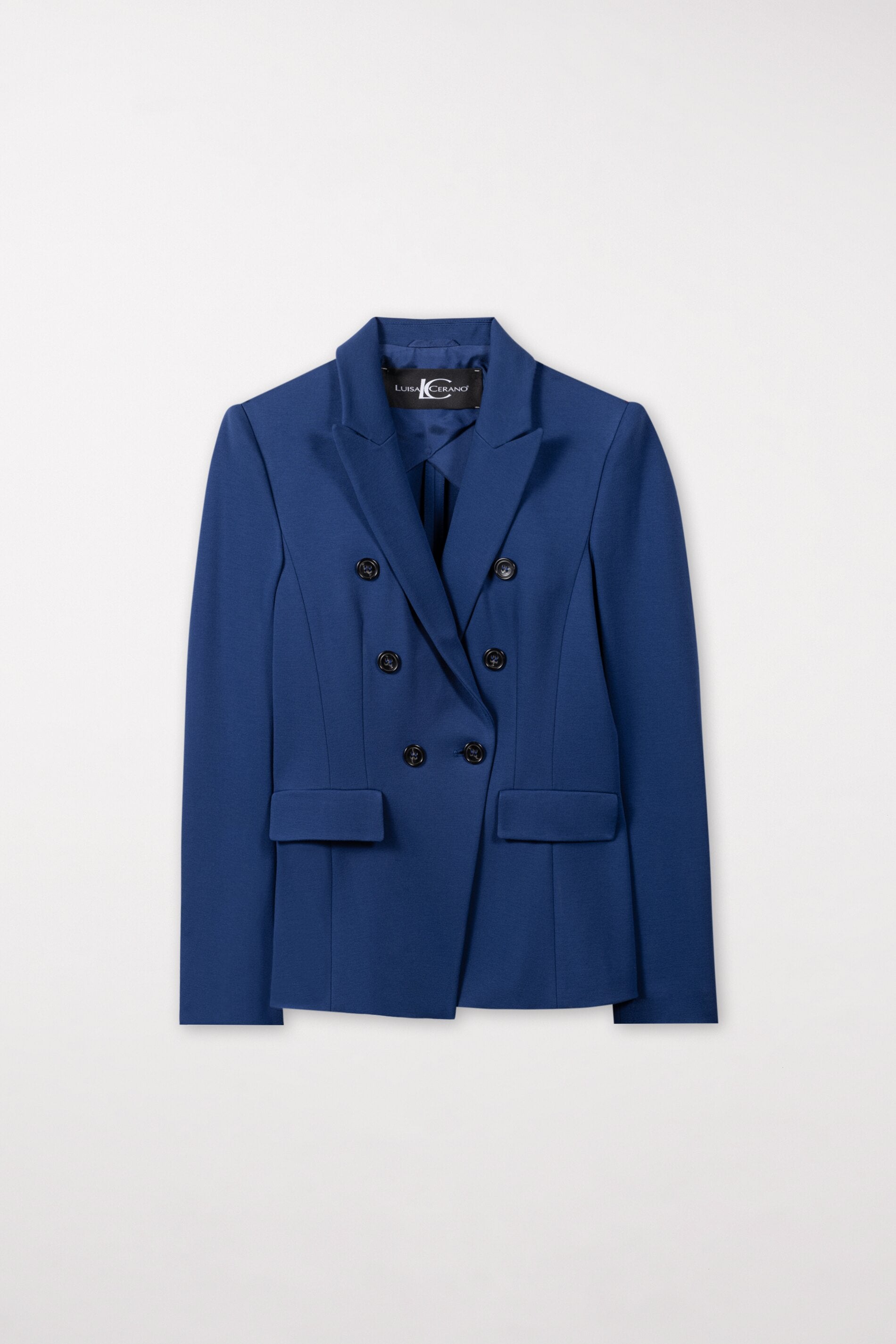 Blazer aus Punto-Milano - deep blue - Standard | Artikel Front