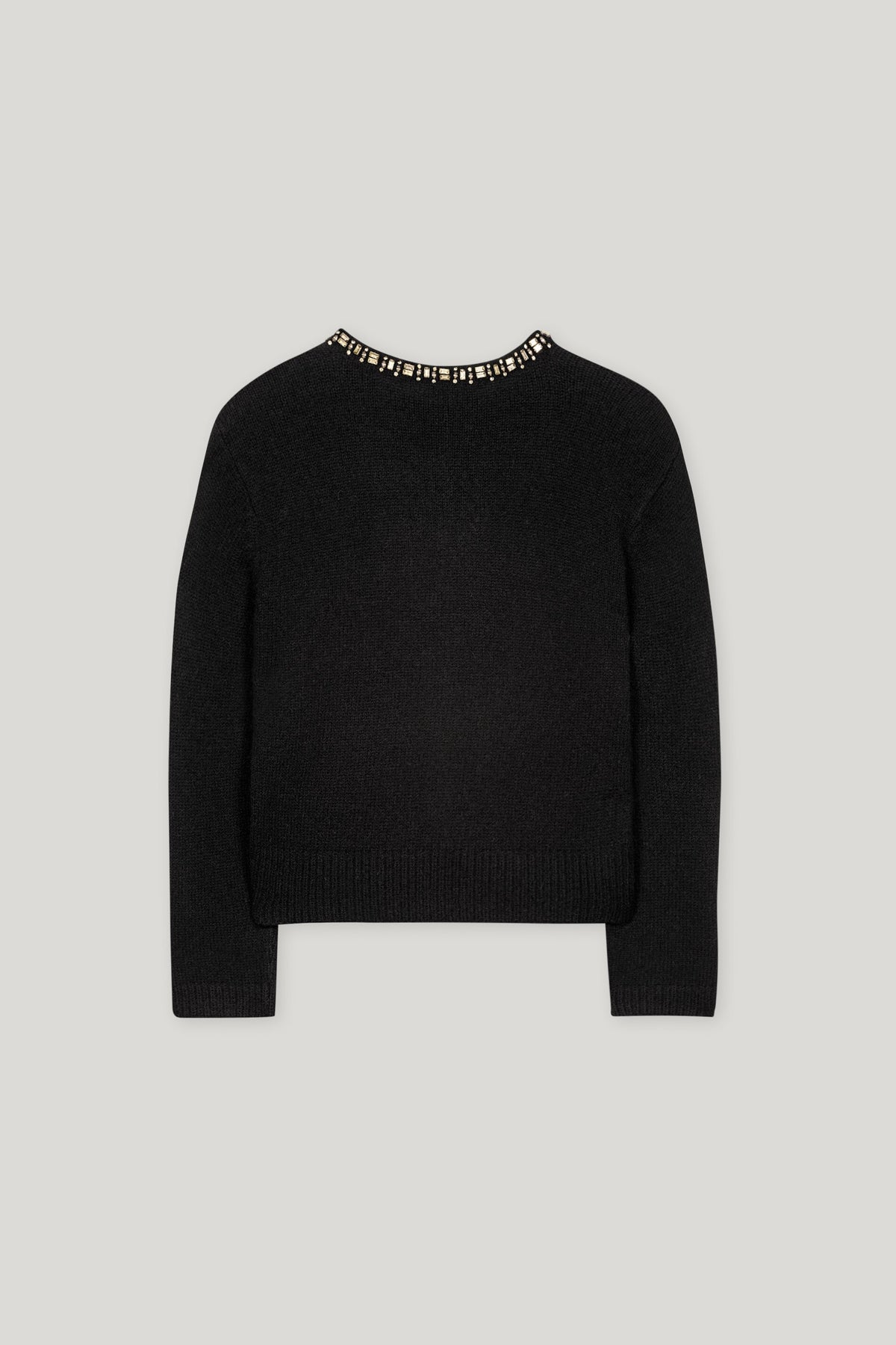 Cardigan aus Woll-Mix - deep black - Standard | Artikel Rück