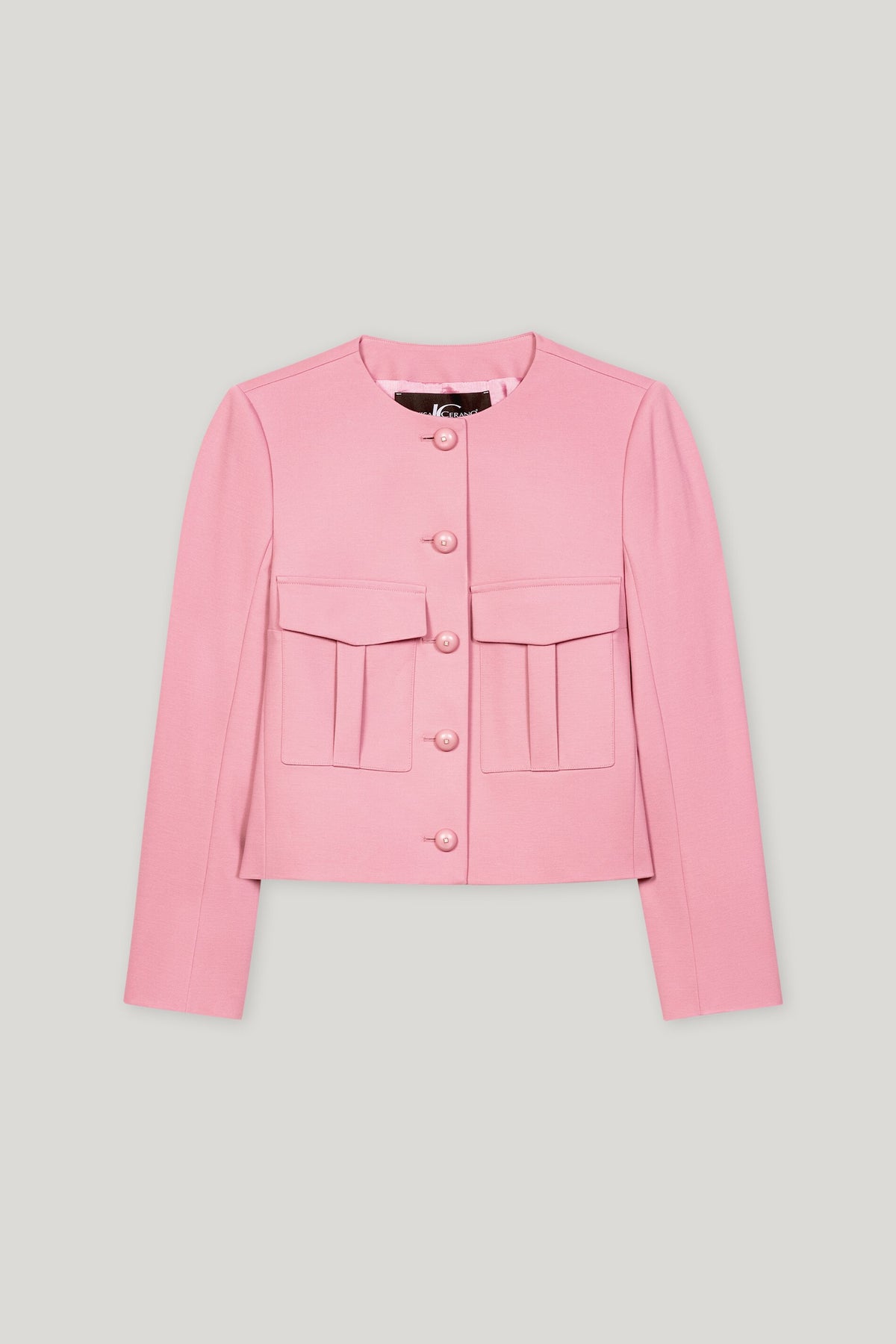 Jacke aus Punto-Milano - cherry blossom - Standard | Artikel Front