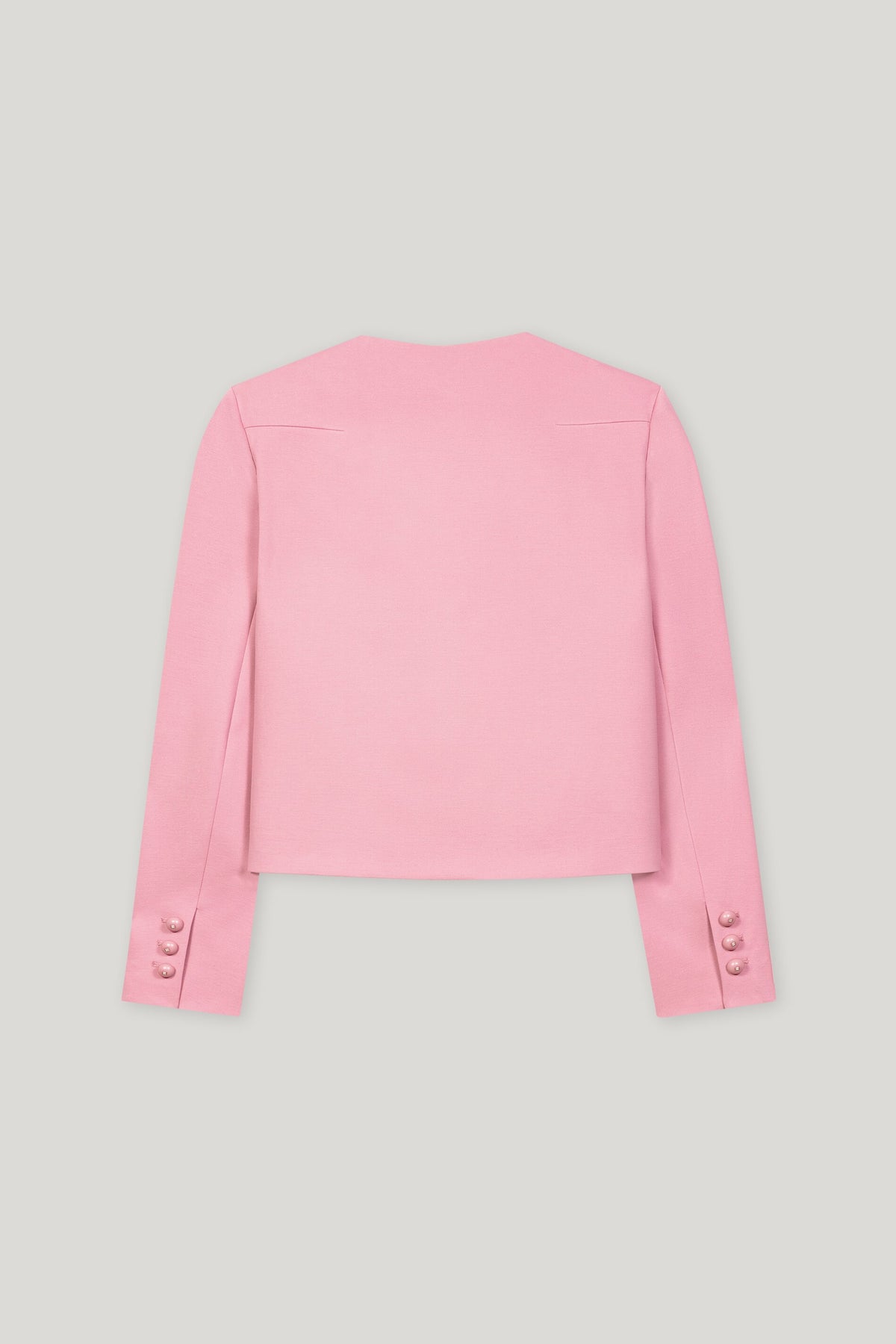 Jacke aus Punto-Milano - cherry blossom - Standard | Artikel Rück