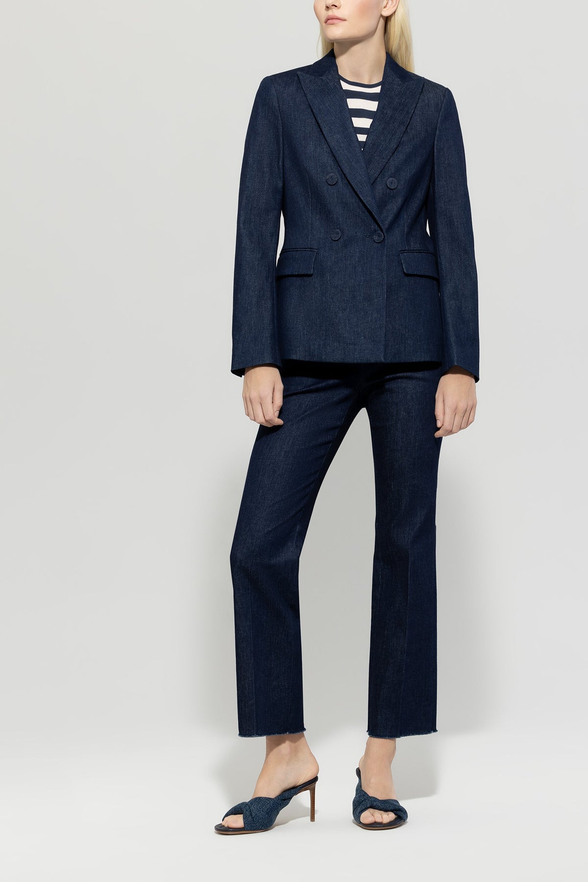 Authentic-Denim-Blazer - jeans blue - Standard | Model Front