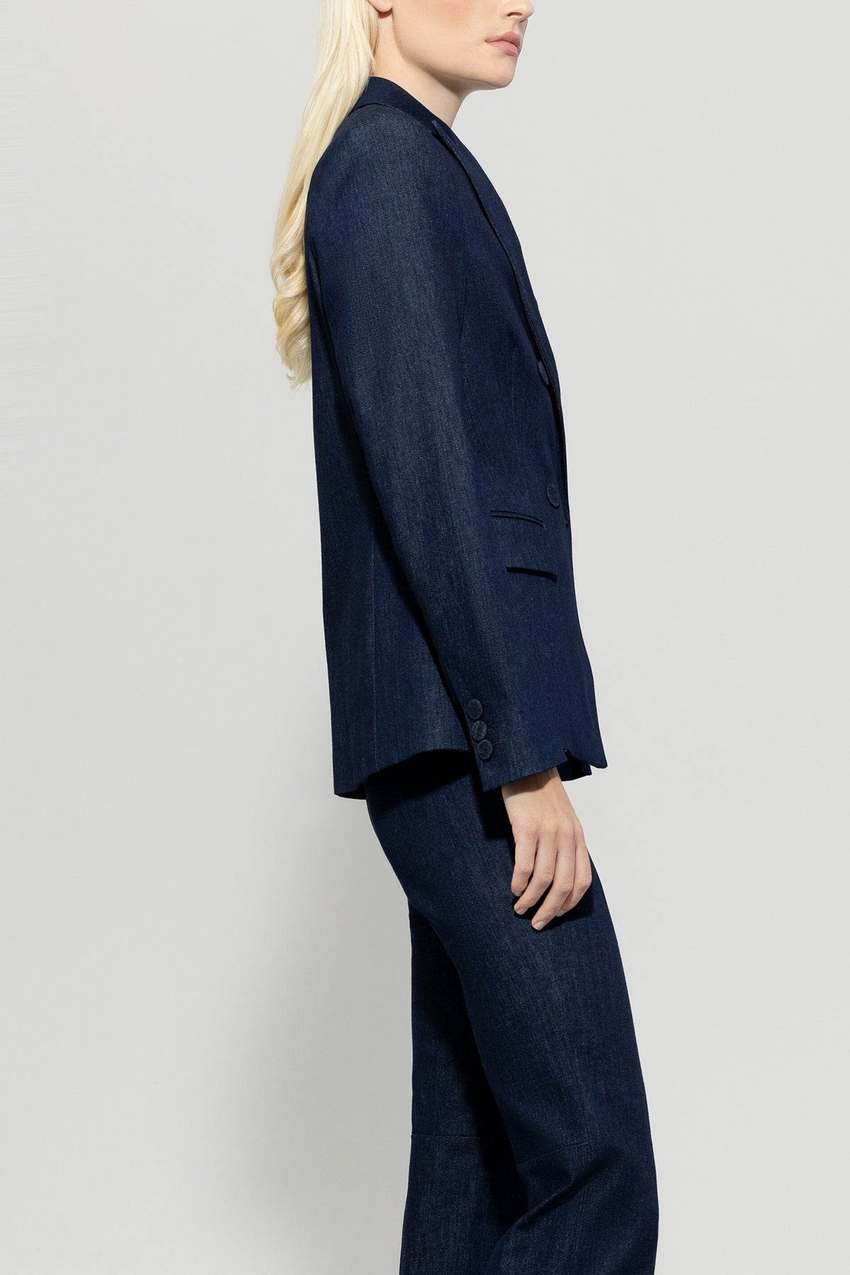Authentic-Denim-Blazer - jeans blue - Standard | Model Seite