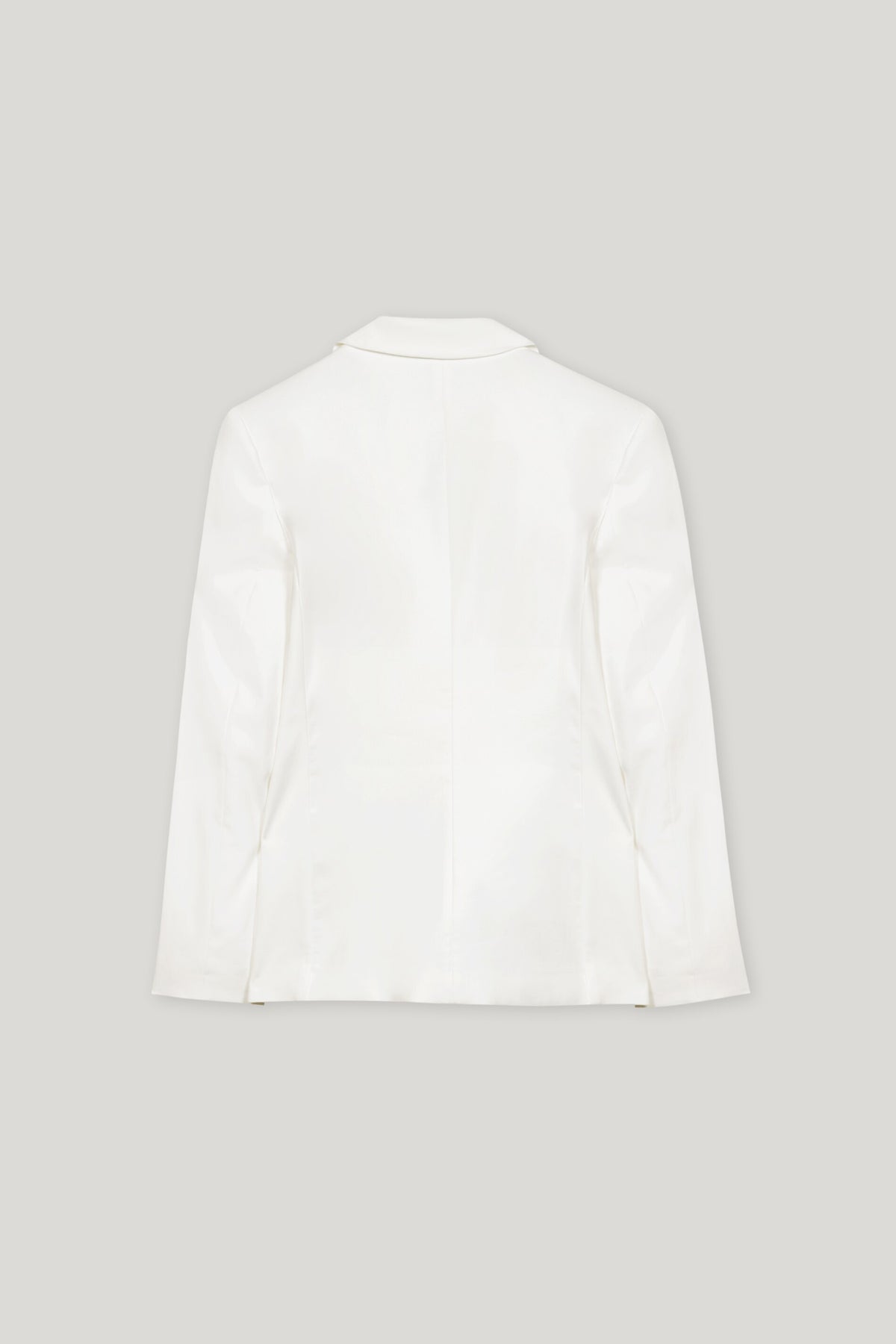 Stretch-Gabardine-Blazer - bleached white - Standard | Artikel Rück